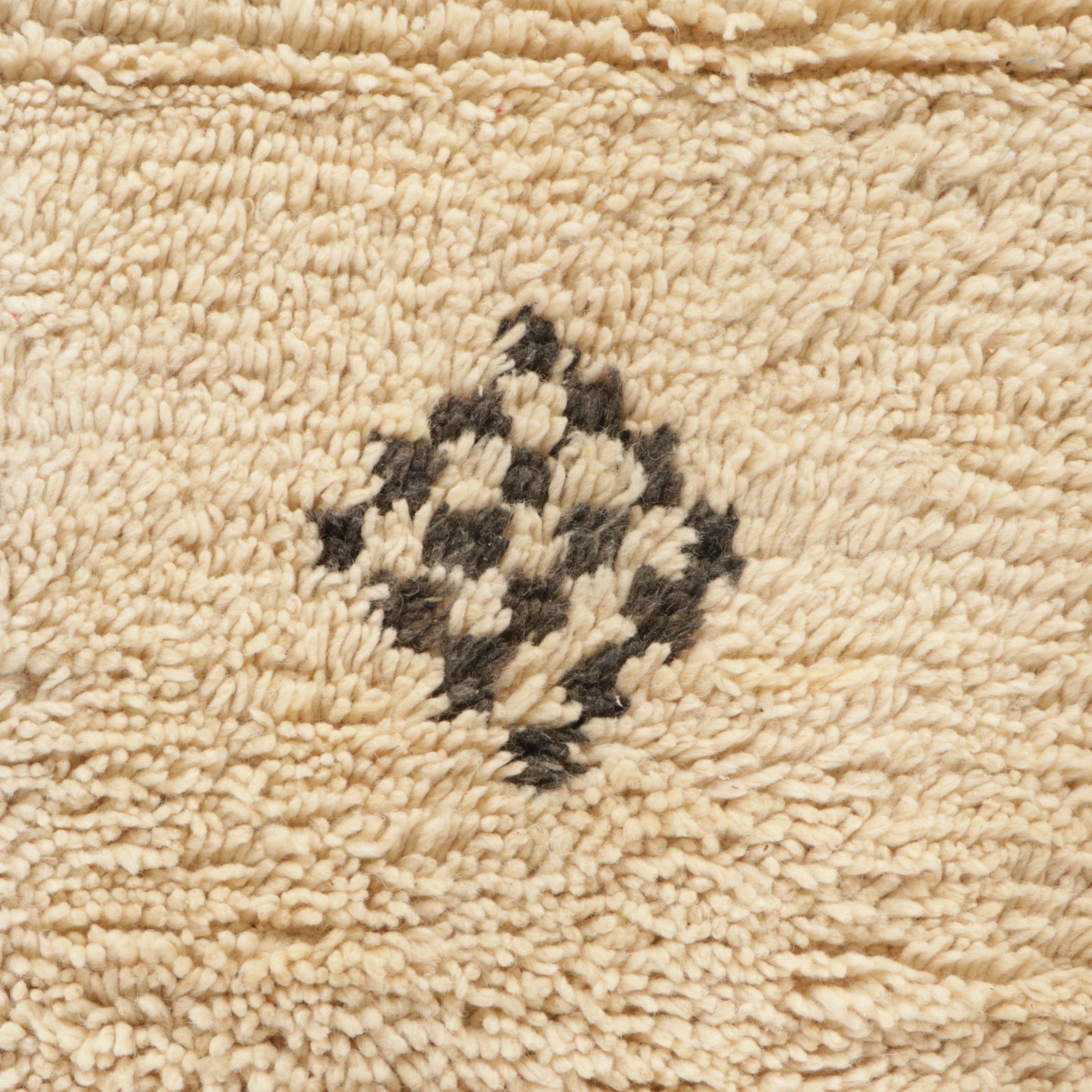 Four Hand-Knotted Moroccan Berber Accent Rugs
