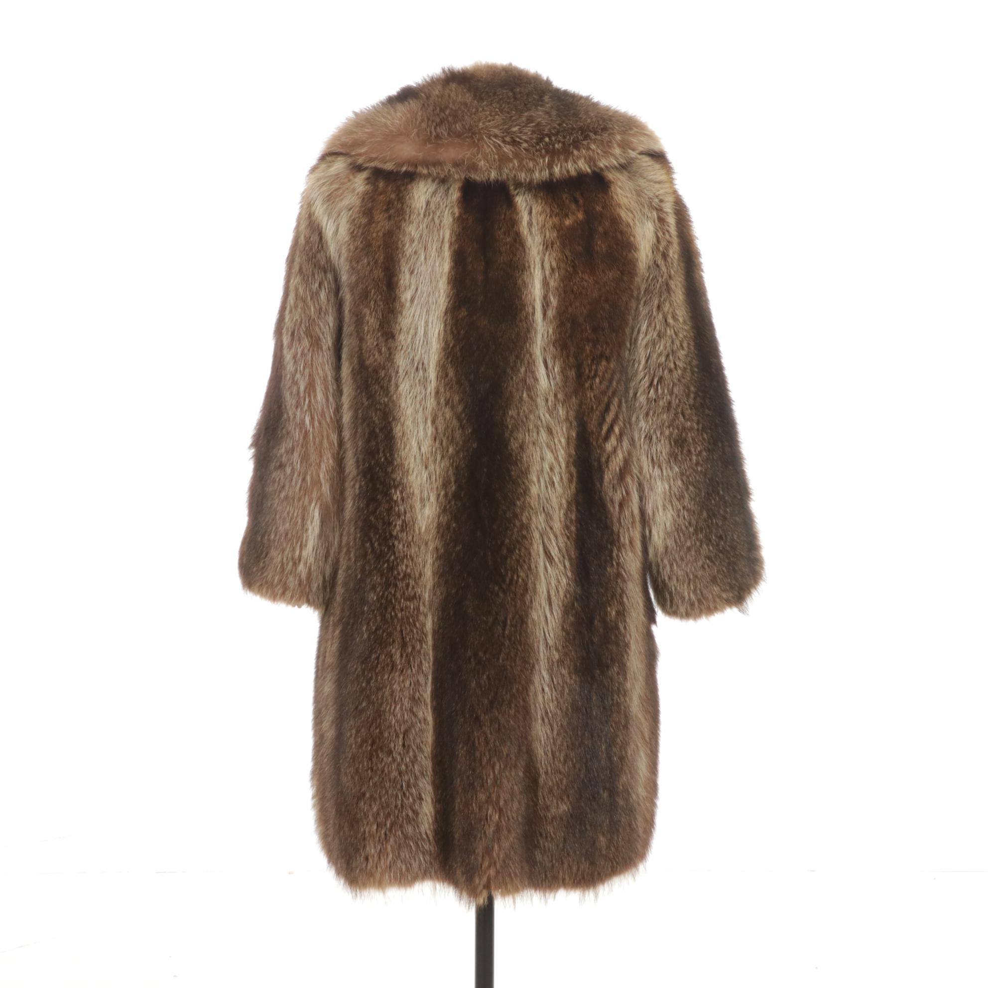 Raccoon Full Stroller with Embroidered Lining by Desjardins