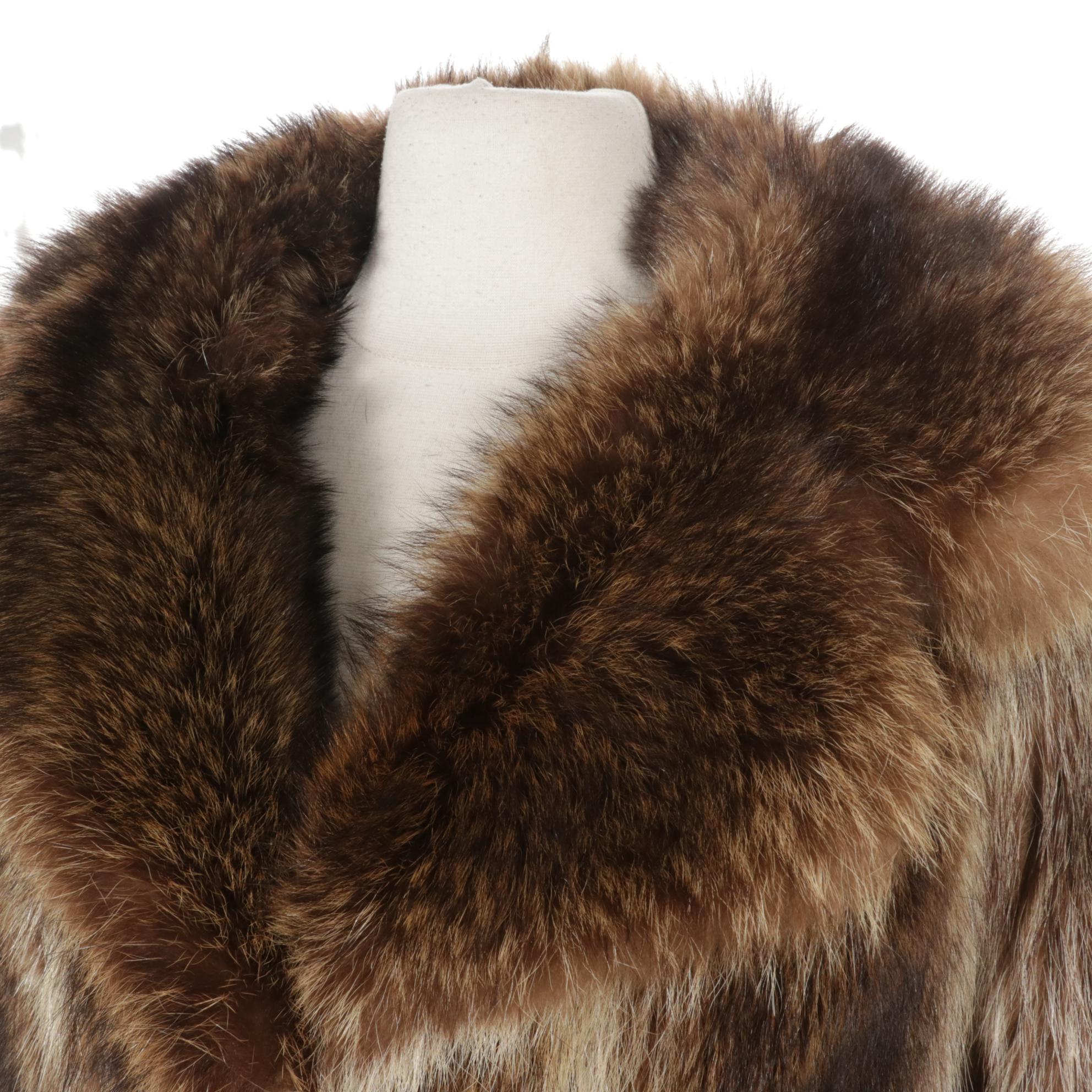 Raccoon Full Stroller with Embroidered Lining by Desjardins