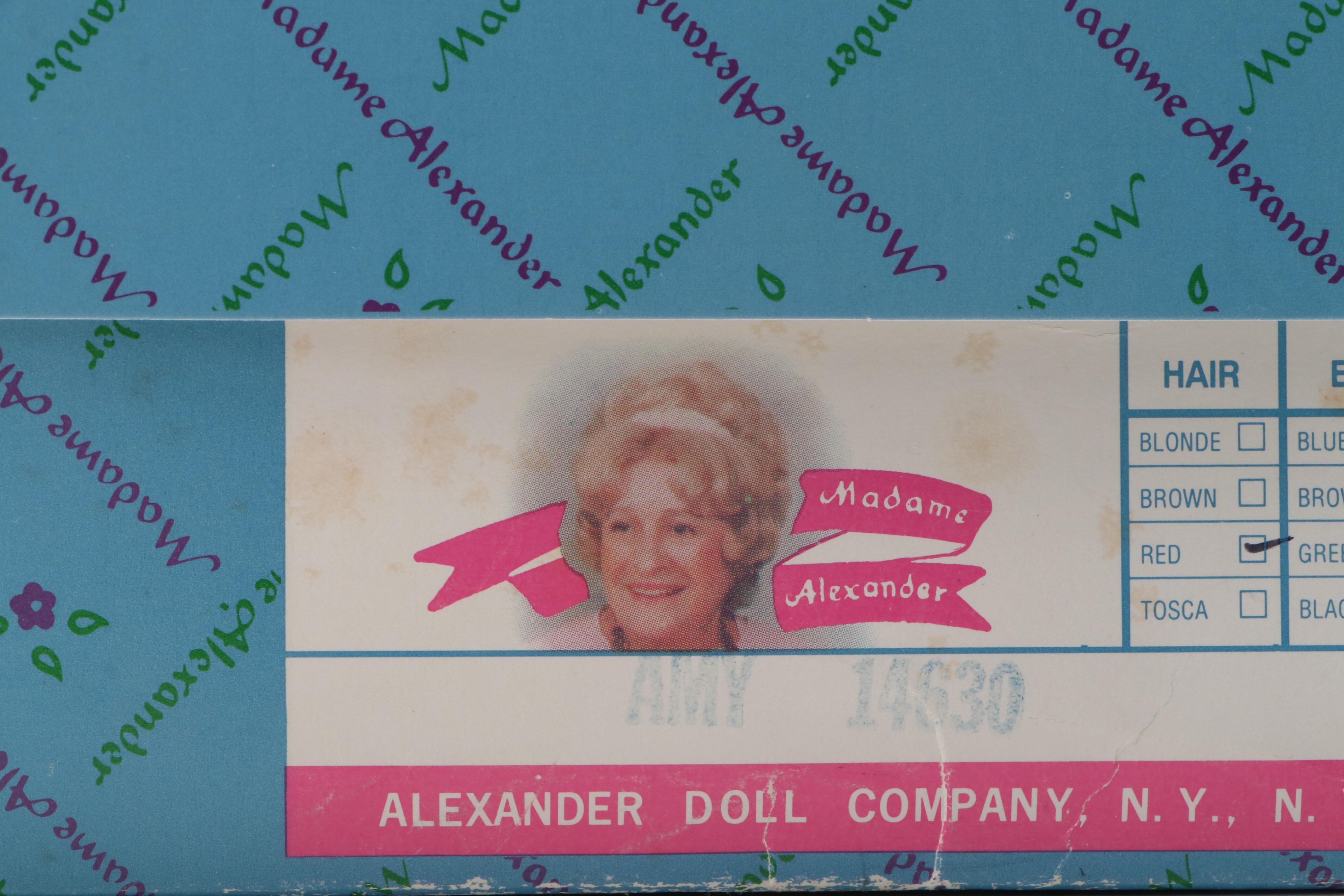 Madame Alexander "Amy," "Jo" and More Little Women Series Dolls