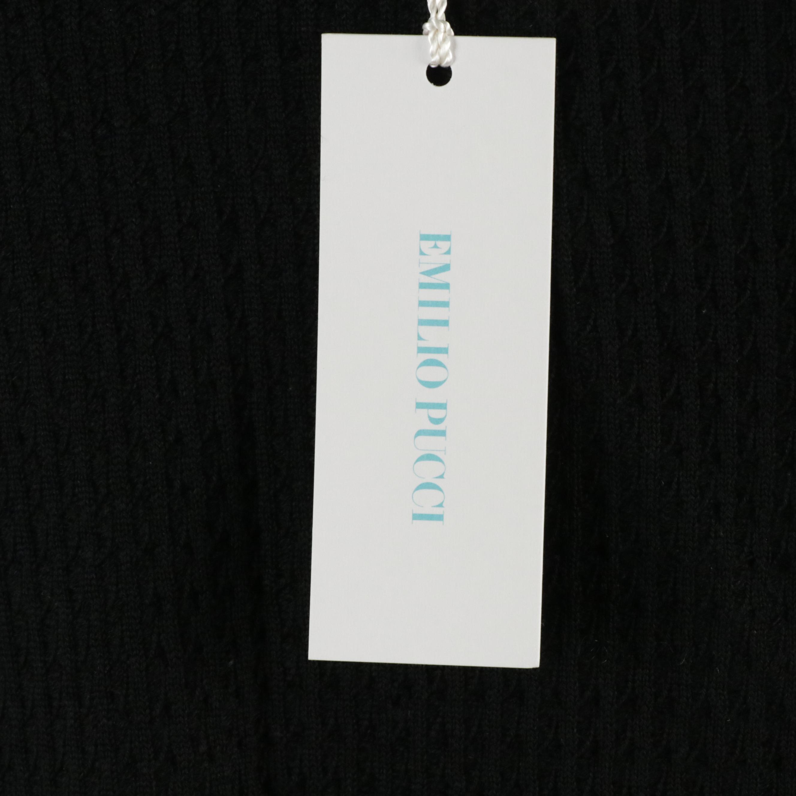 Dolce & Gabbana Top and Emilio Pucci Sequined Embellished Cardigan with Tags