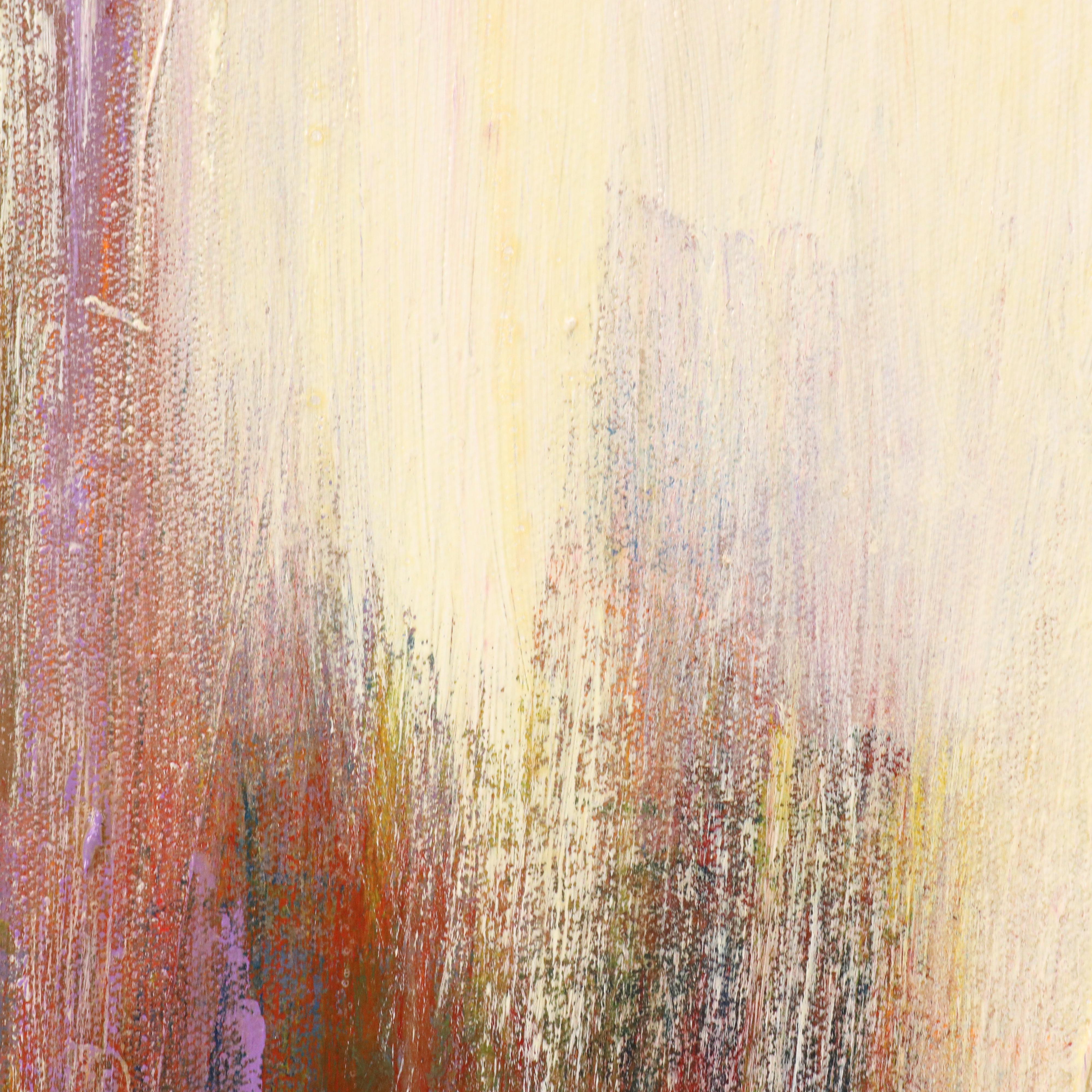 Robert Lackney Abstract Acrylic Painting "Touch," 21st Century