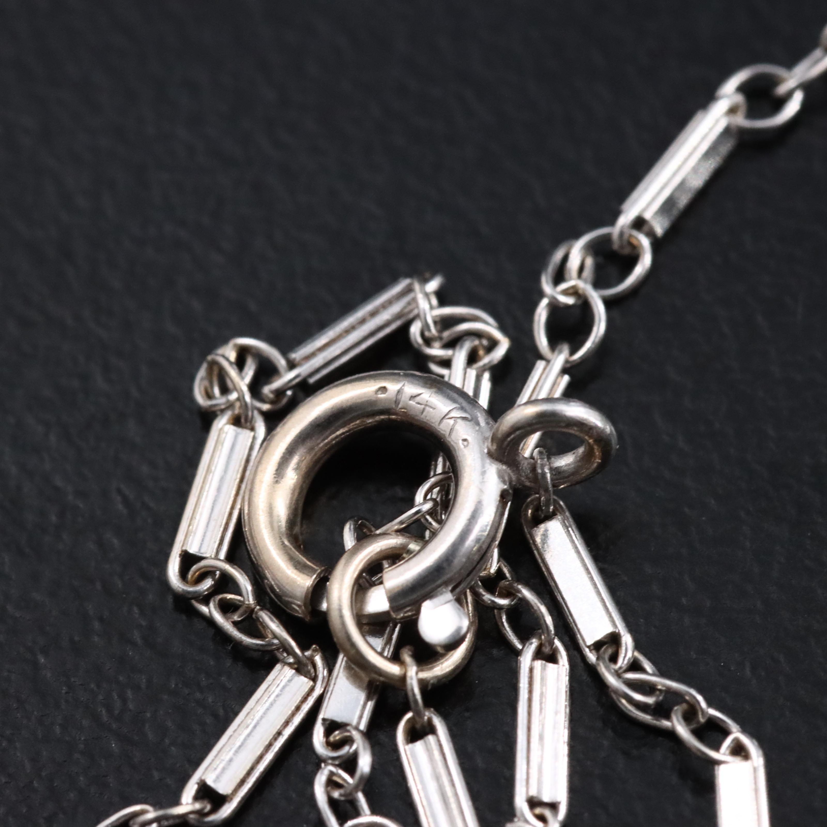 14K 0.45 CTW Diamond Pendant Necklace