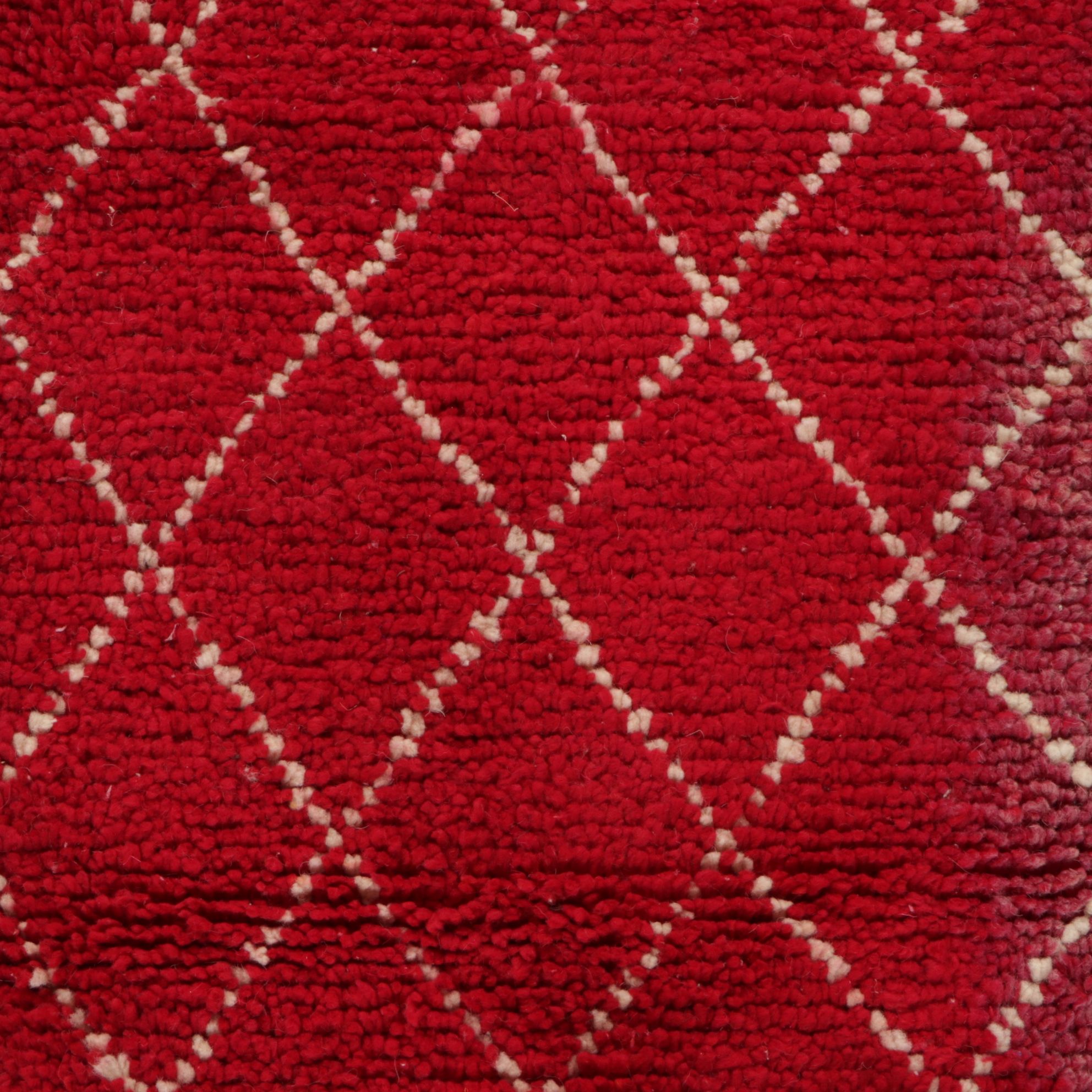 Group of Hand-Knotted Moroccan Berber Accent Rugs