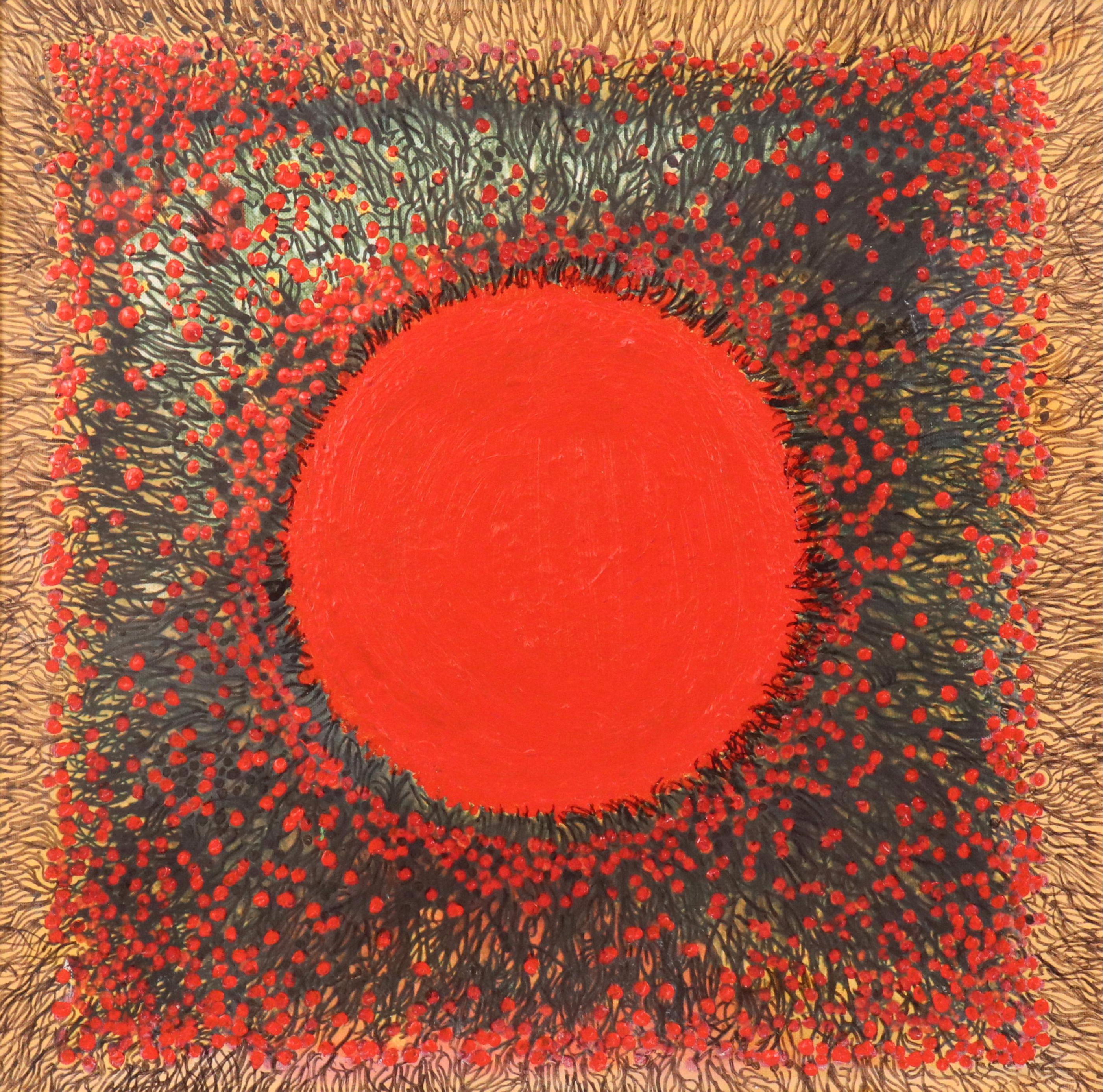 Robert Lackney Abstract Oil Painting, 21st Century