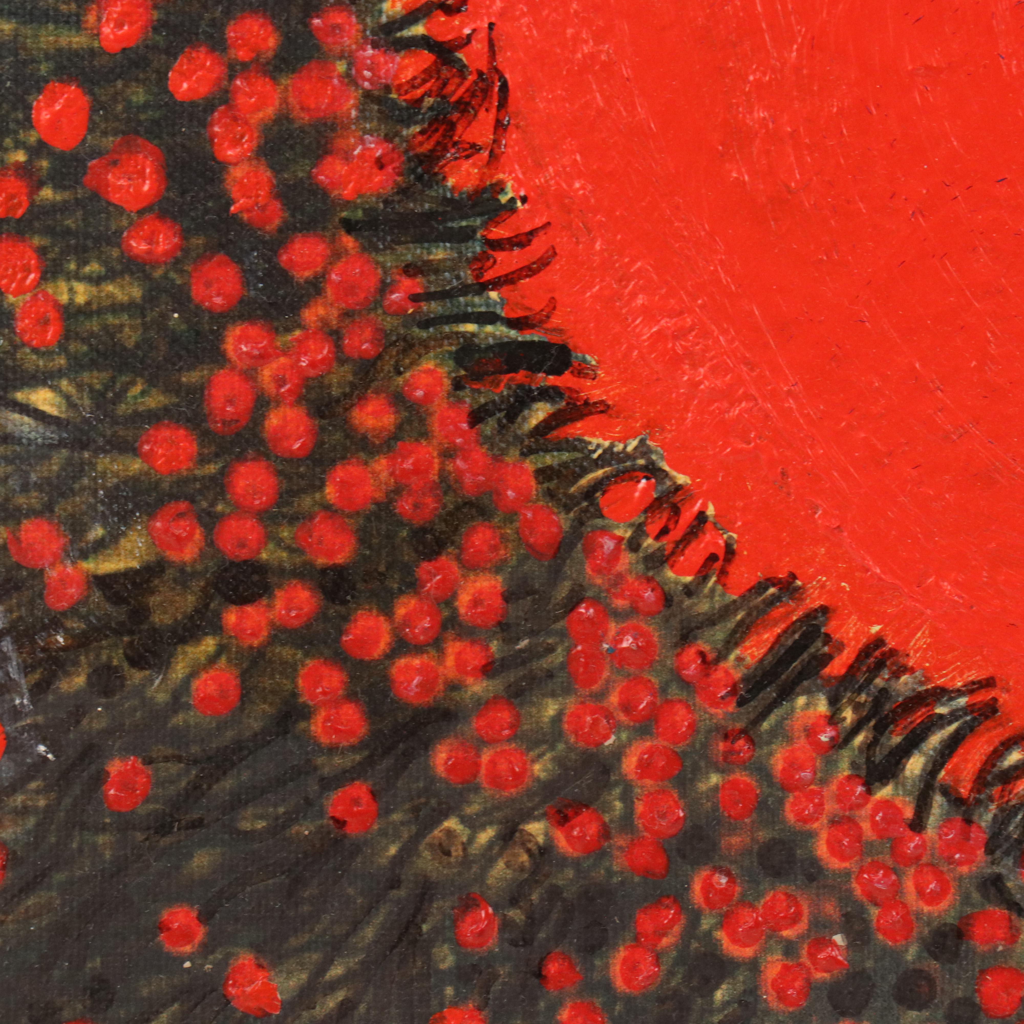 Robert Lackney Abstract Oil Painting, 21st Century