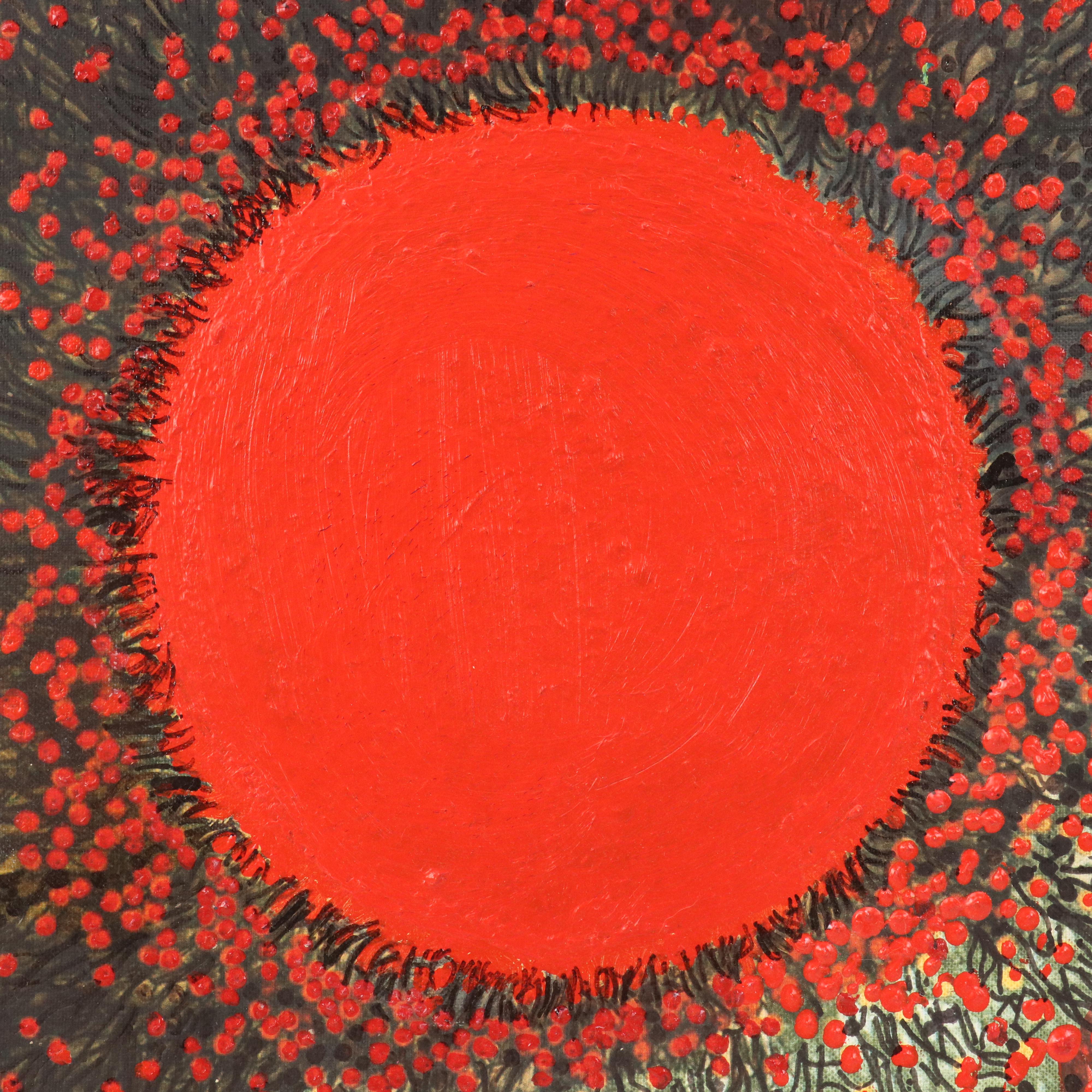 Robert Lackney Abstract Oil Painting, 21st Century