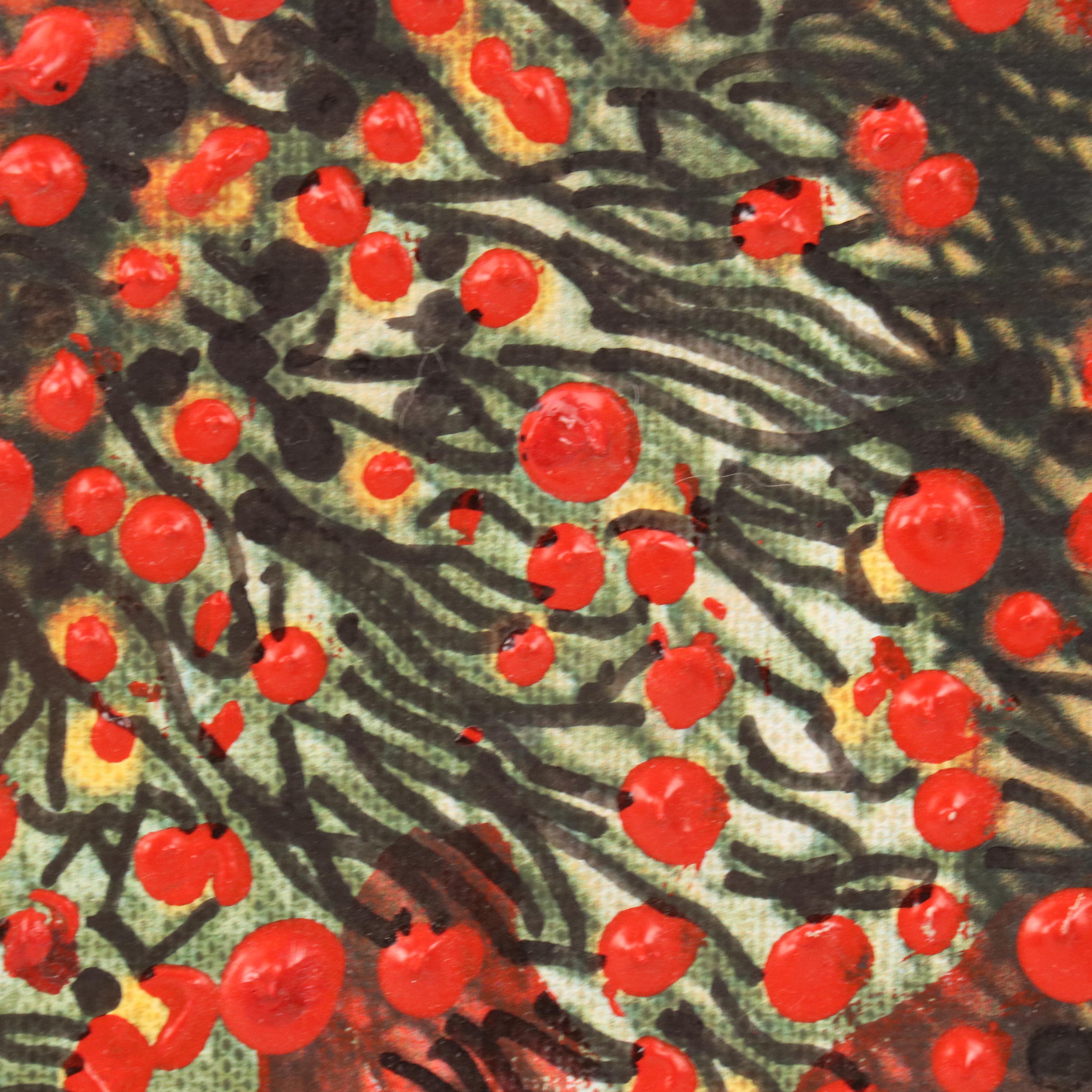 Robert Lackney Abstract Oil Painting, 21st Century