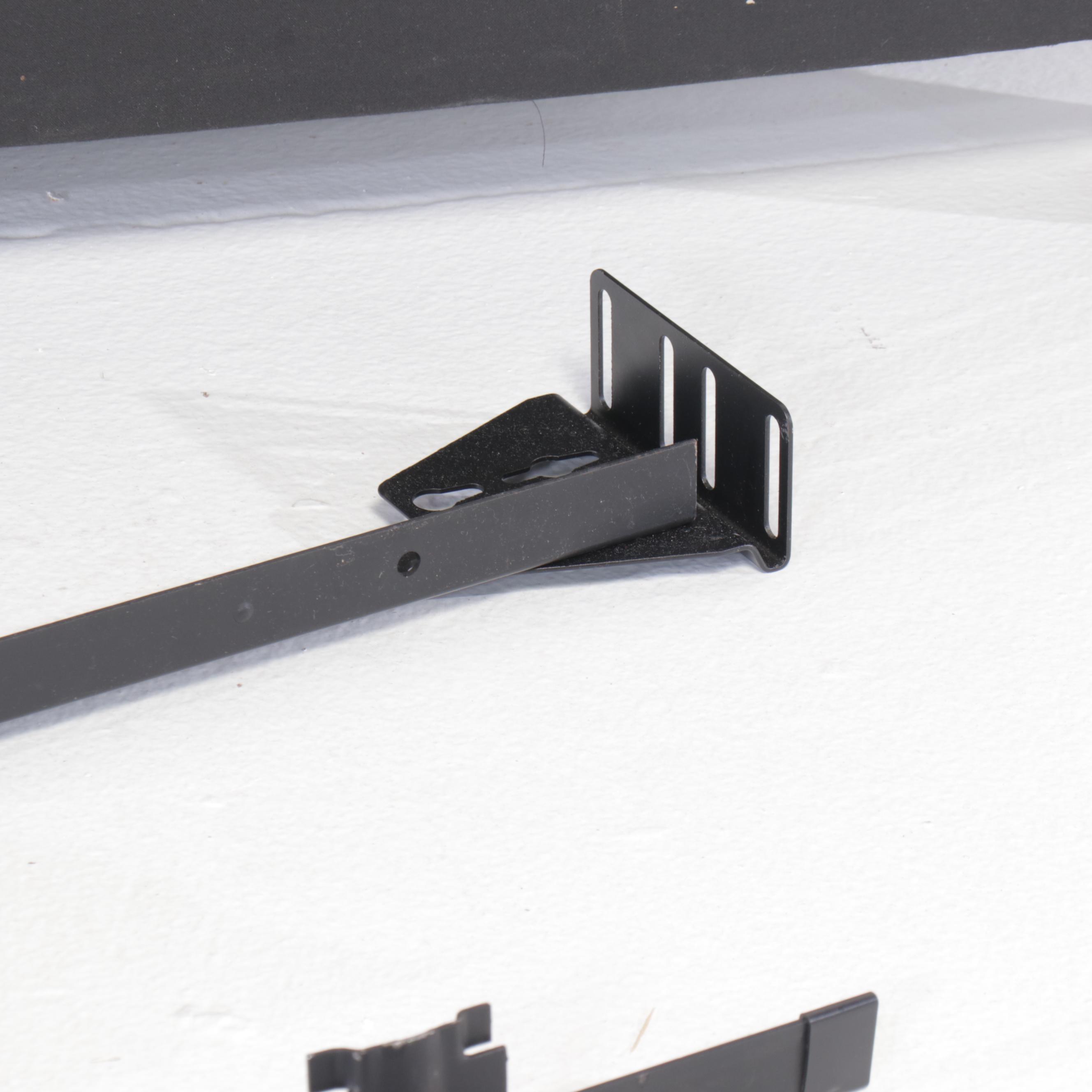 Pottery Barn "Tamsen" Upholstered King Size Headboard with Metal Frame