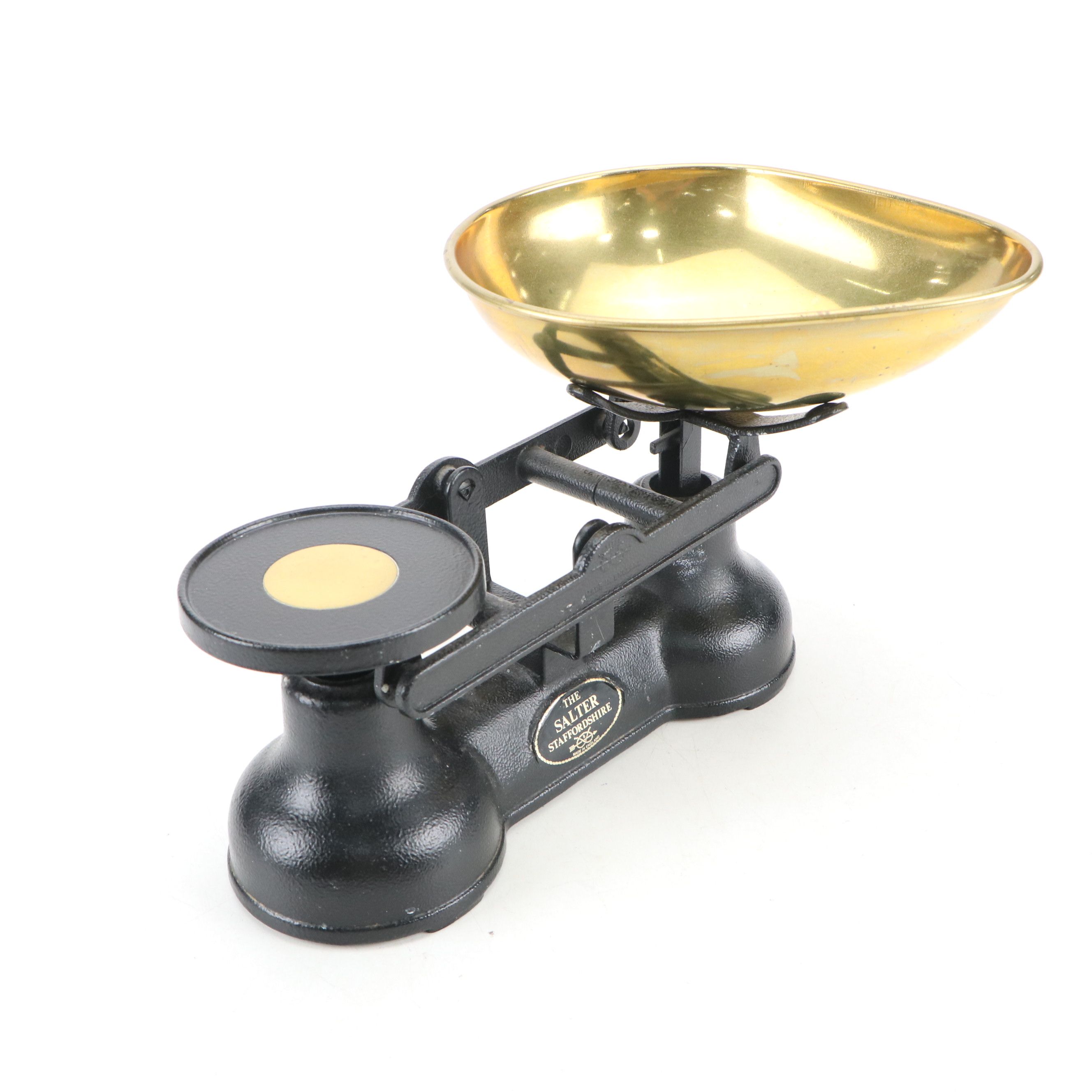 Vintage Salter Staffordshire Scale with Imperial Weights