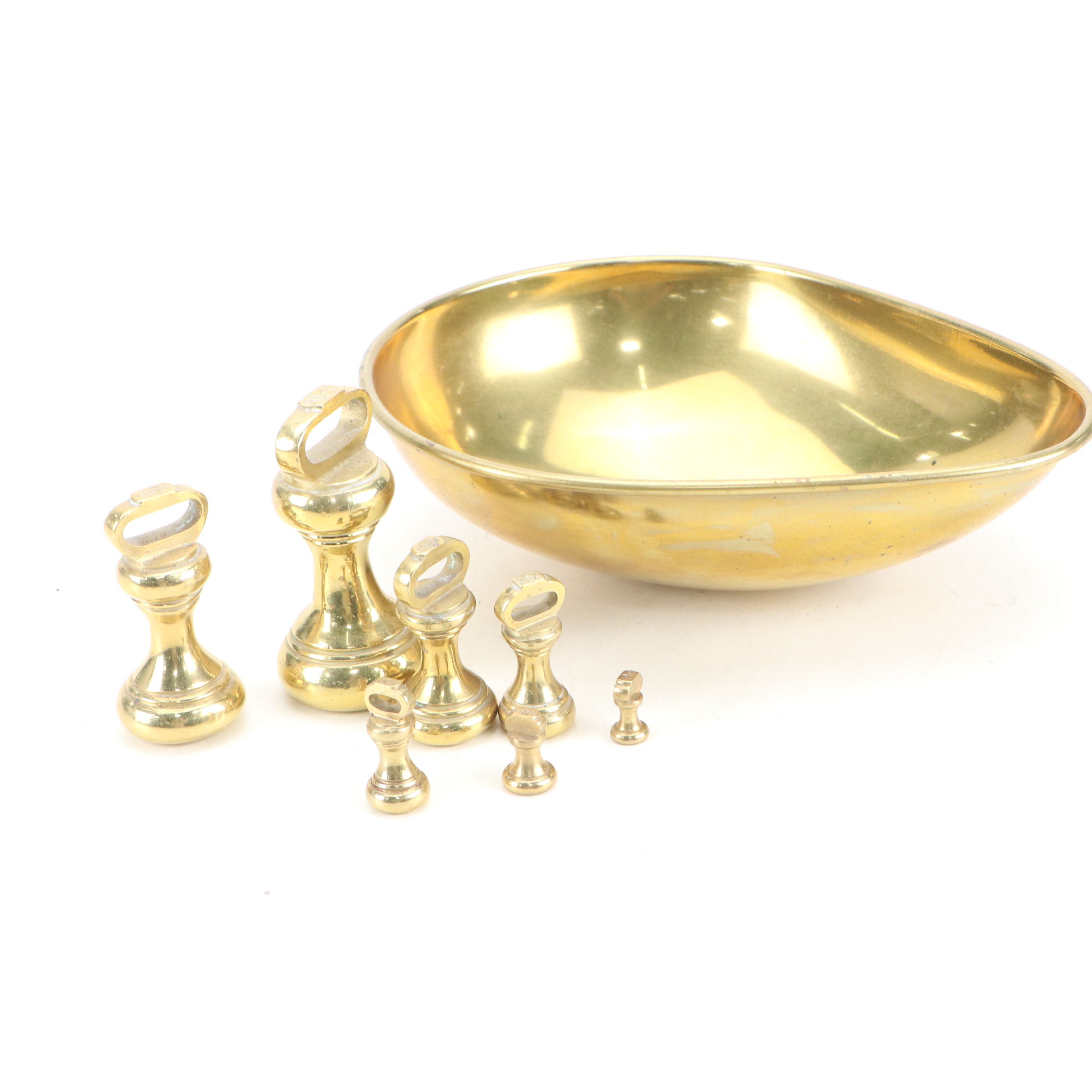 Vintage Salter Staffordshire Scale with Imperial Weights