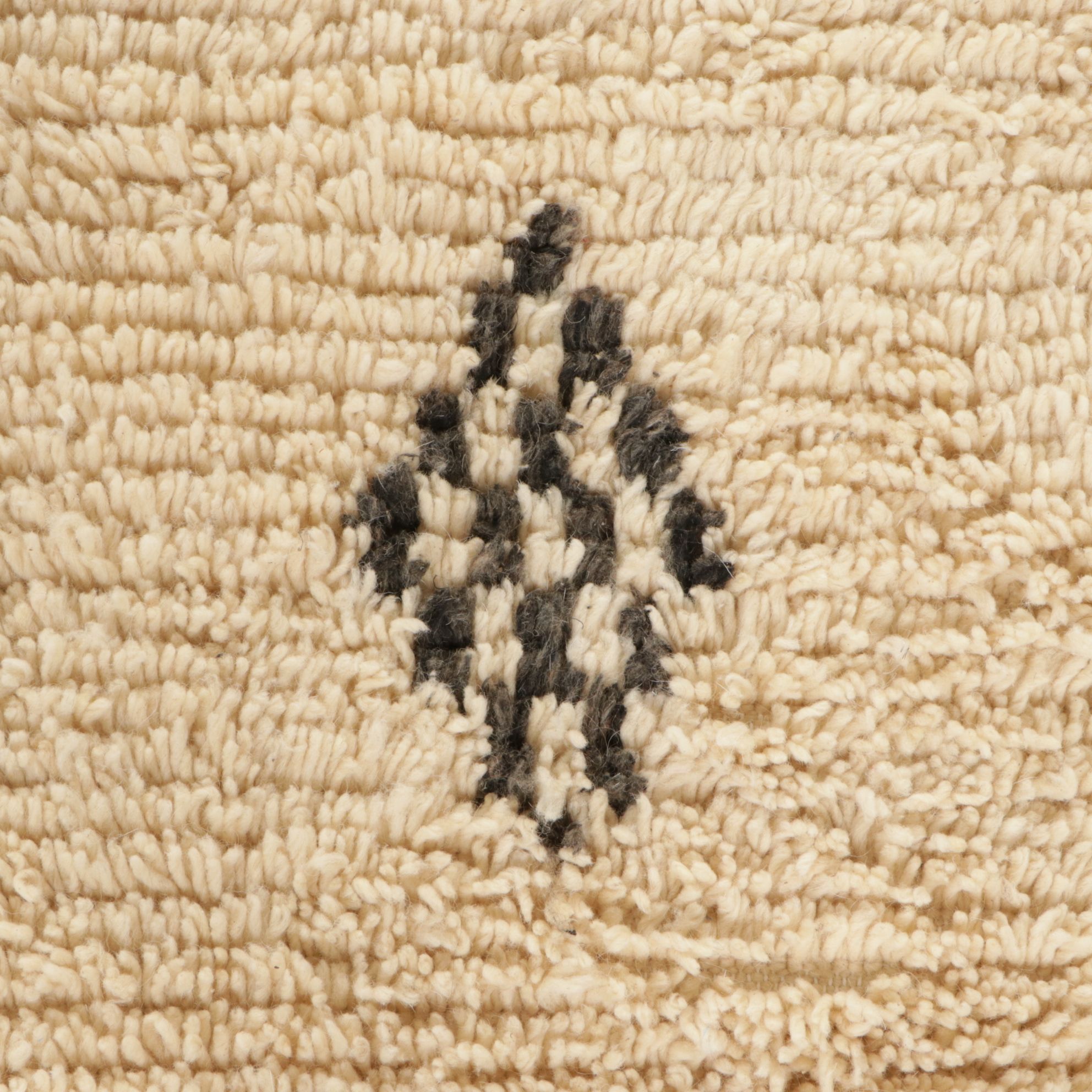 Four Hand-Knotted Moroccan Berber Accent Rugs