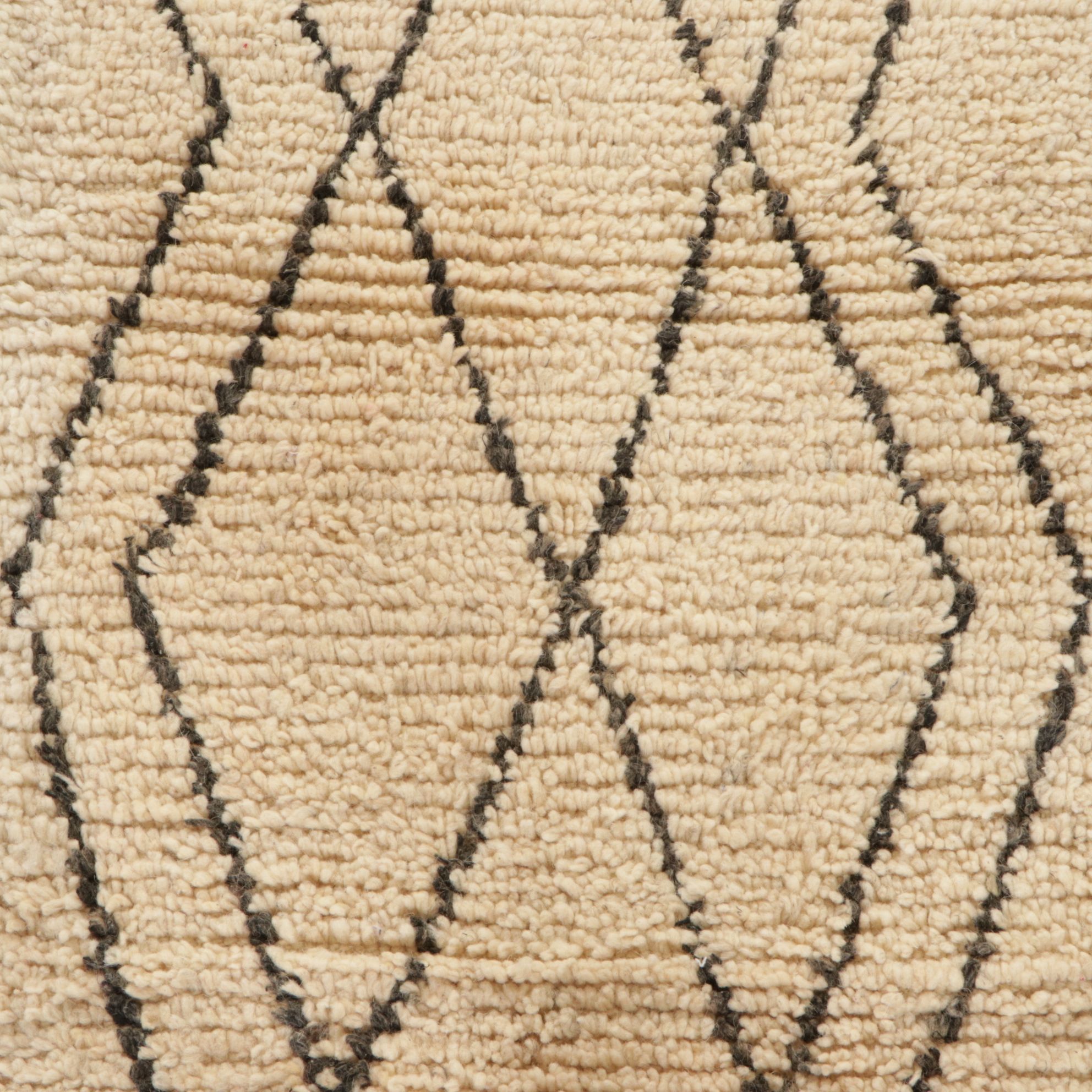 Four Hand-Knotted Moroccan Berber Accent Rugs