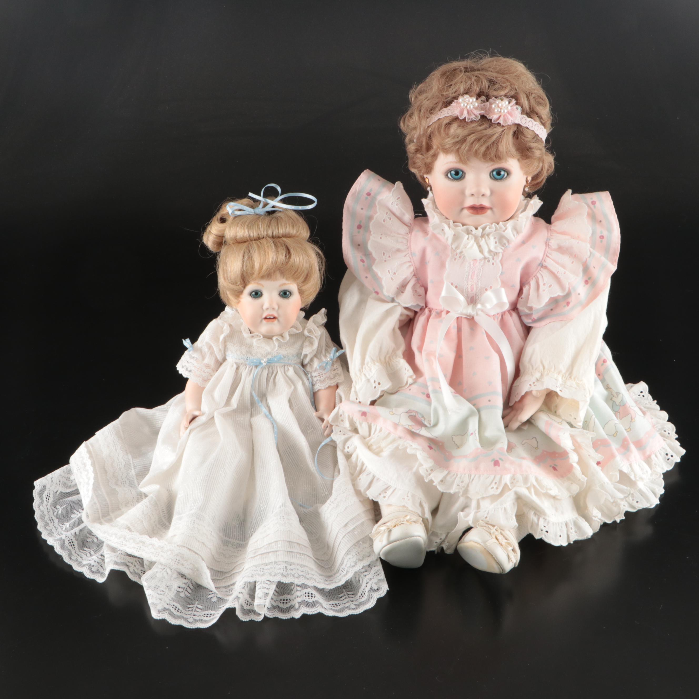 Porcelain Baby Girl Dolls
