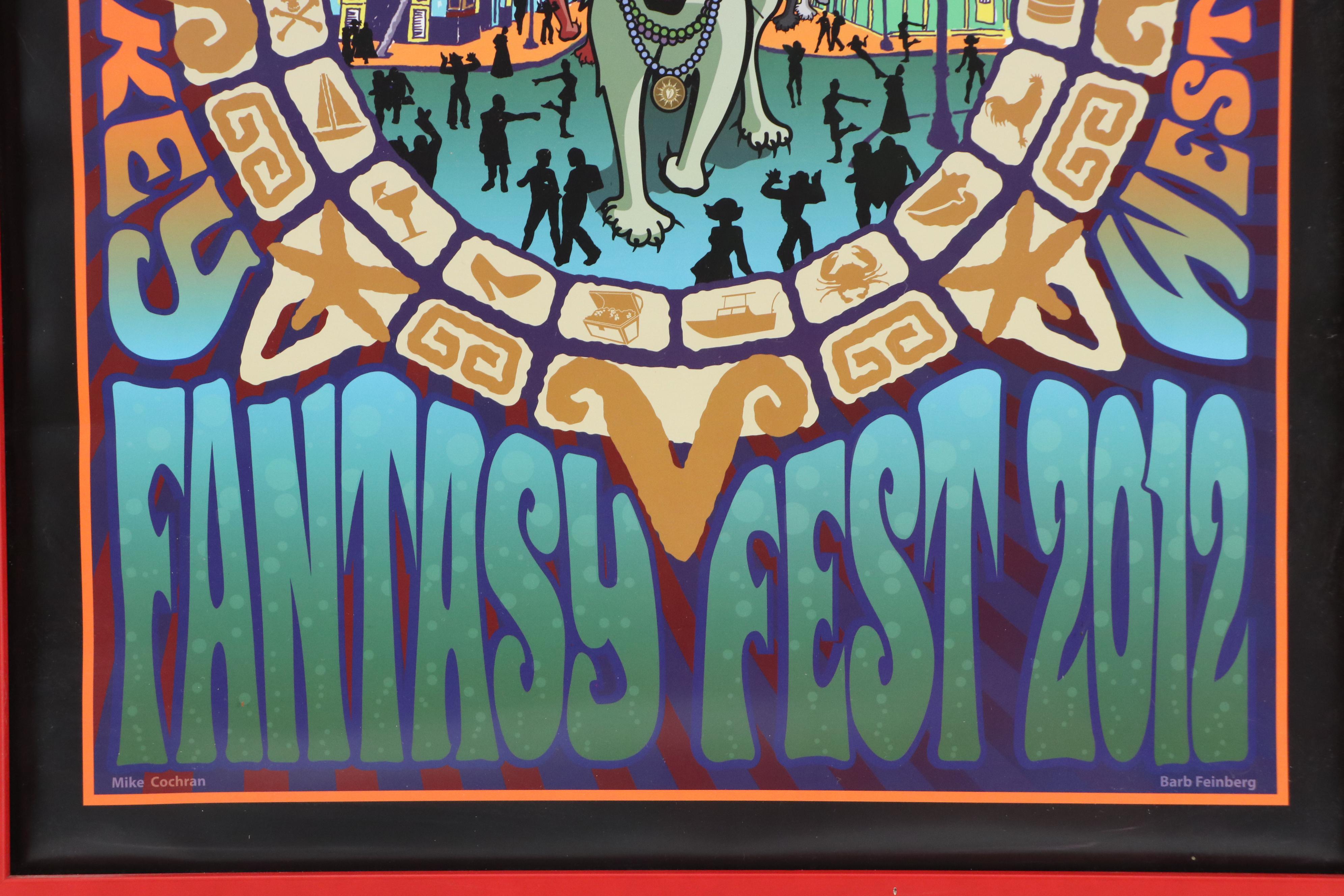 Mike Cochran & Barb Feinberg Offset Lithograph Poster "A-Conch-Alypse, 2012