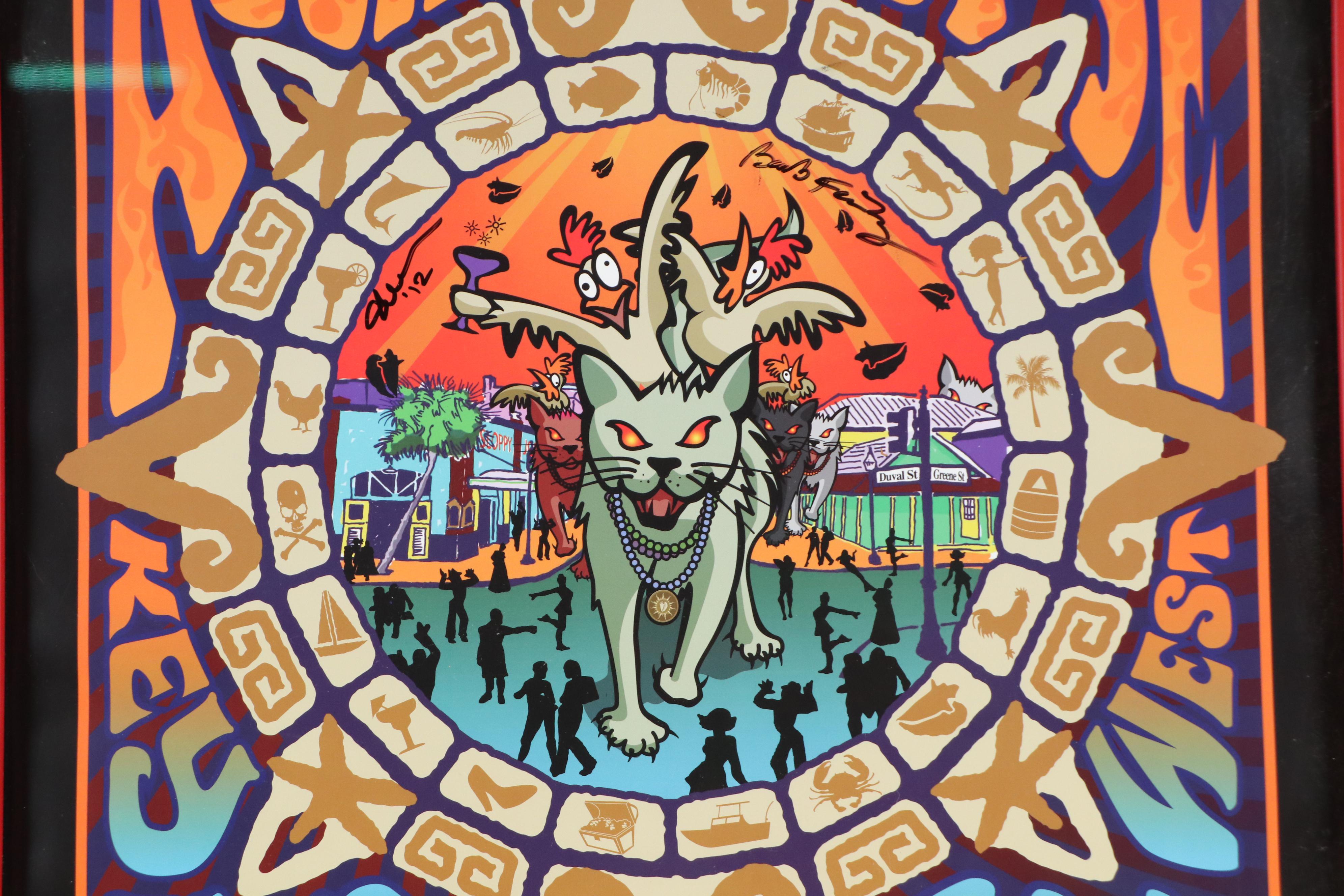 Mike Cochran & Barb Feinberg Offset Lithograph Poster "A-Conch-Alypse, 2012