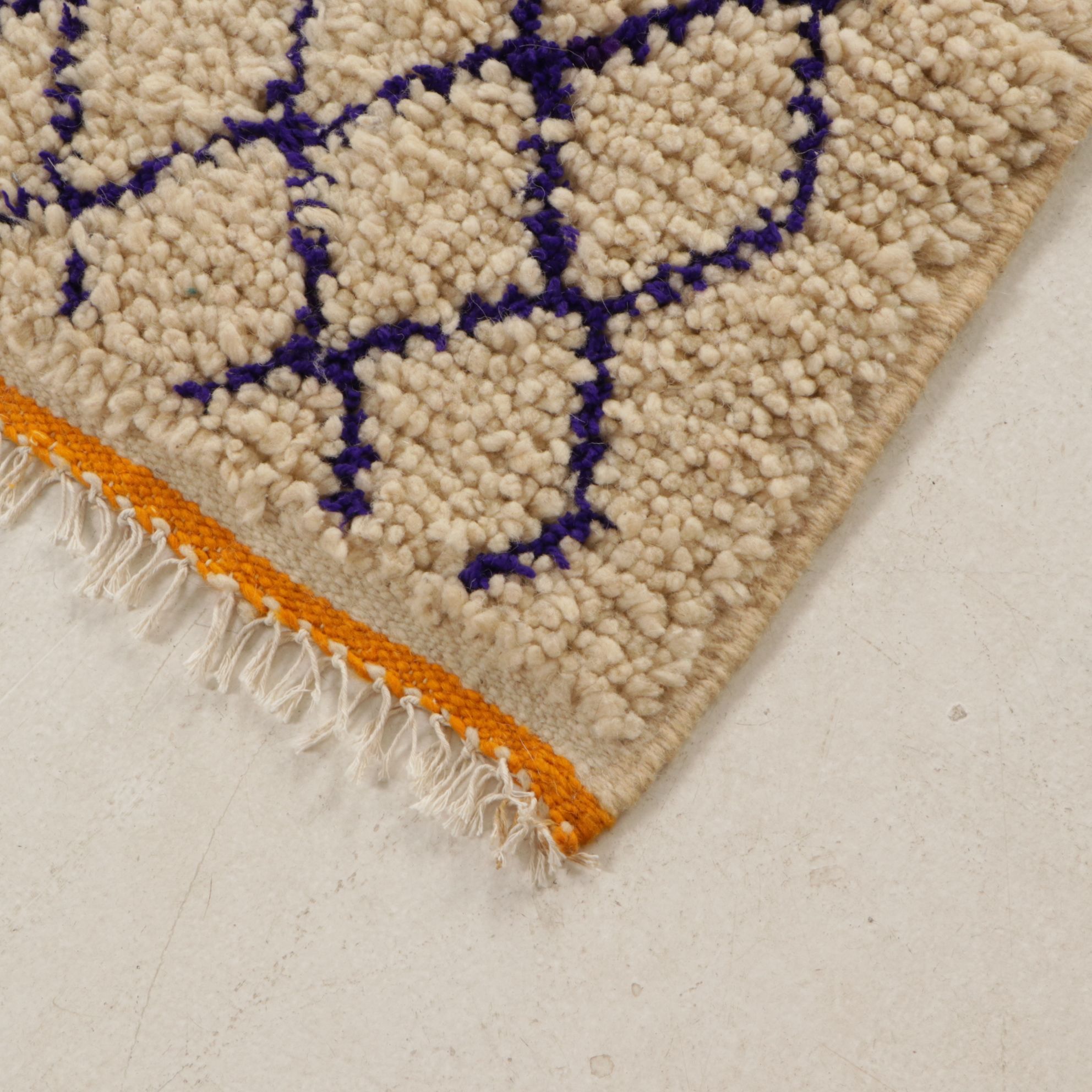 Four Hand-Knotted Moroccan Berber Accent Rugs