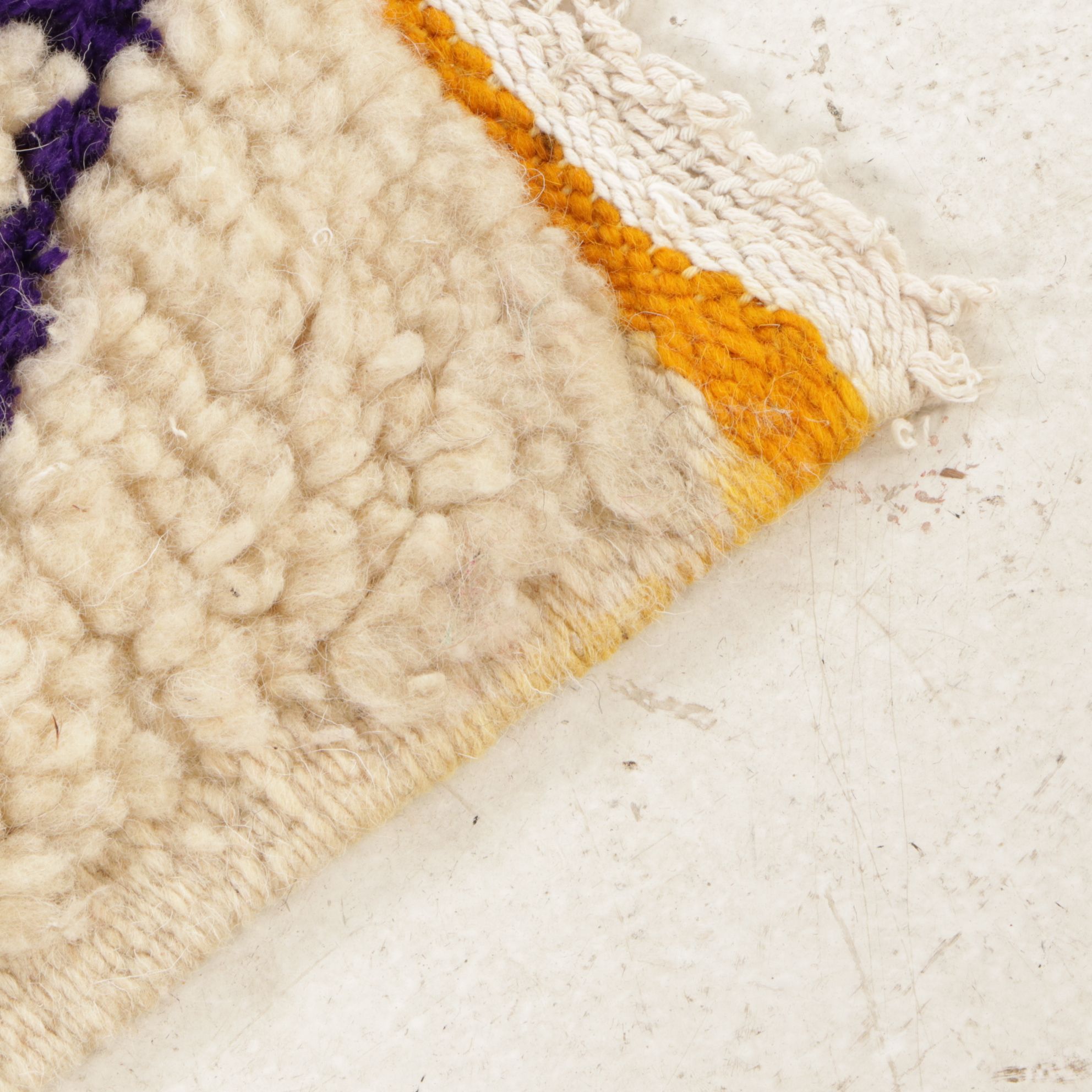 Four Hand-Knotted Moroccan Berber Accent Rugs