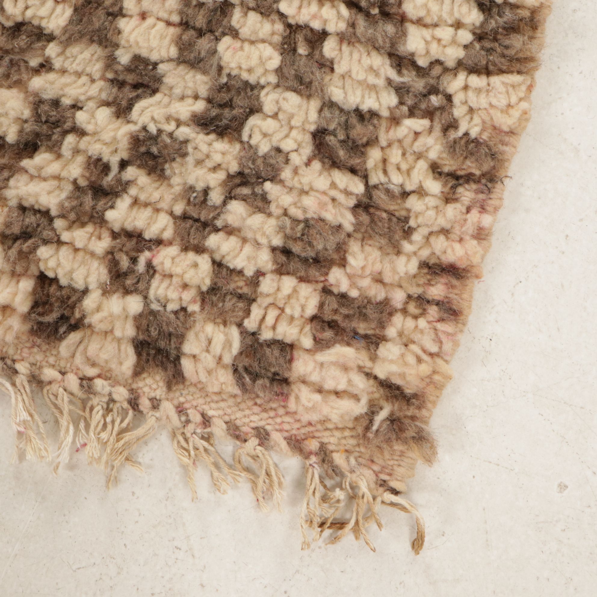 Four Hand-Knotted Moroccan Berber Accent Rugs