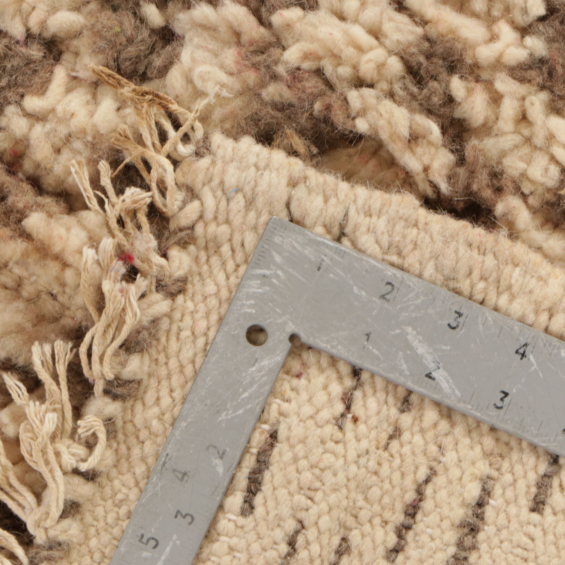 Four Hand-Knotted Moroccan Berber Accent Rugs