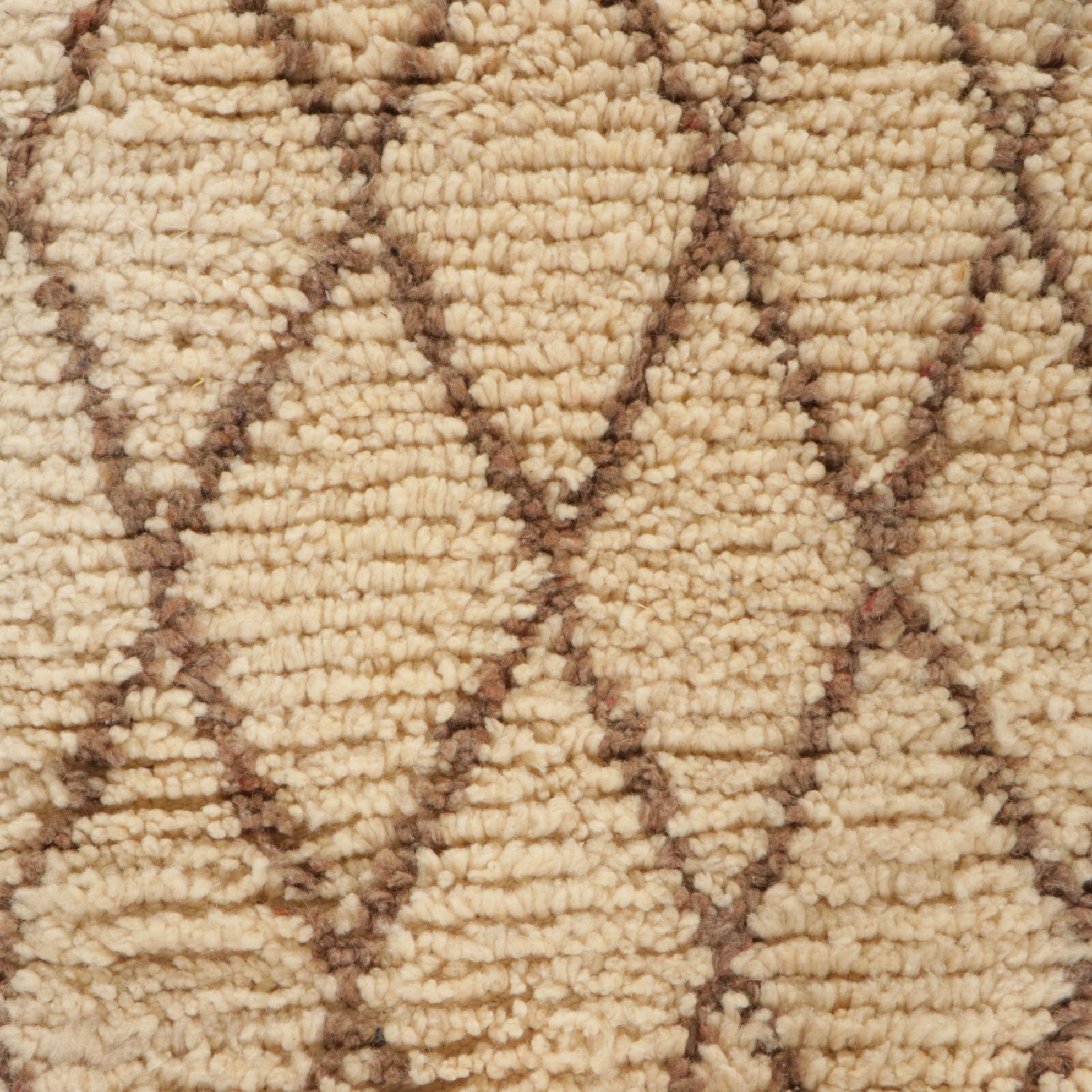 Four Hand-Knotted Moroccan Berber Accent Rugs