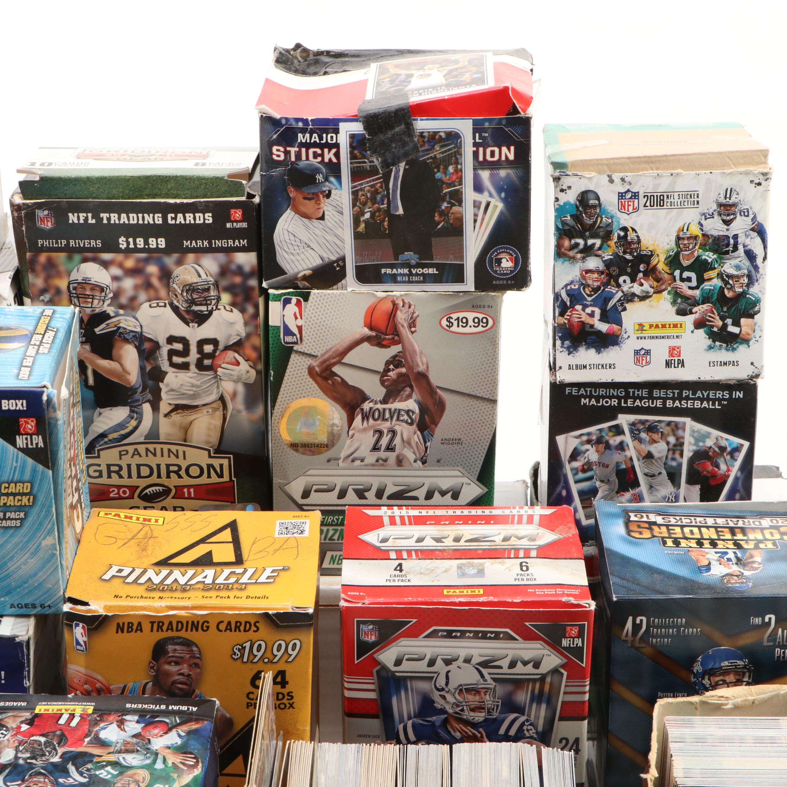 Bowman with Other Sports Cards Featuring Derek Jeter Relic and More