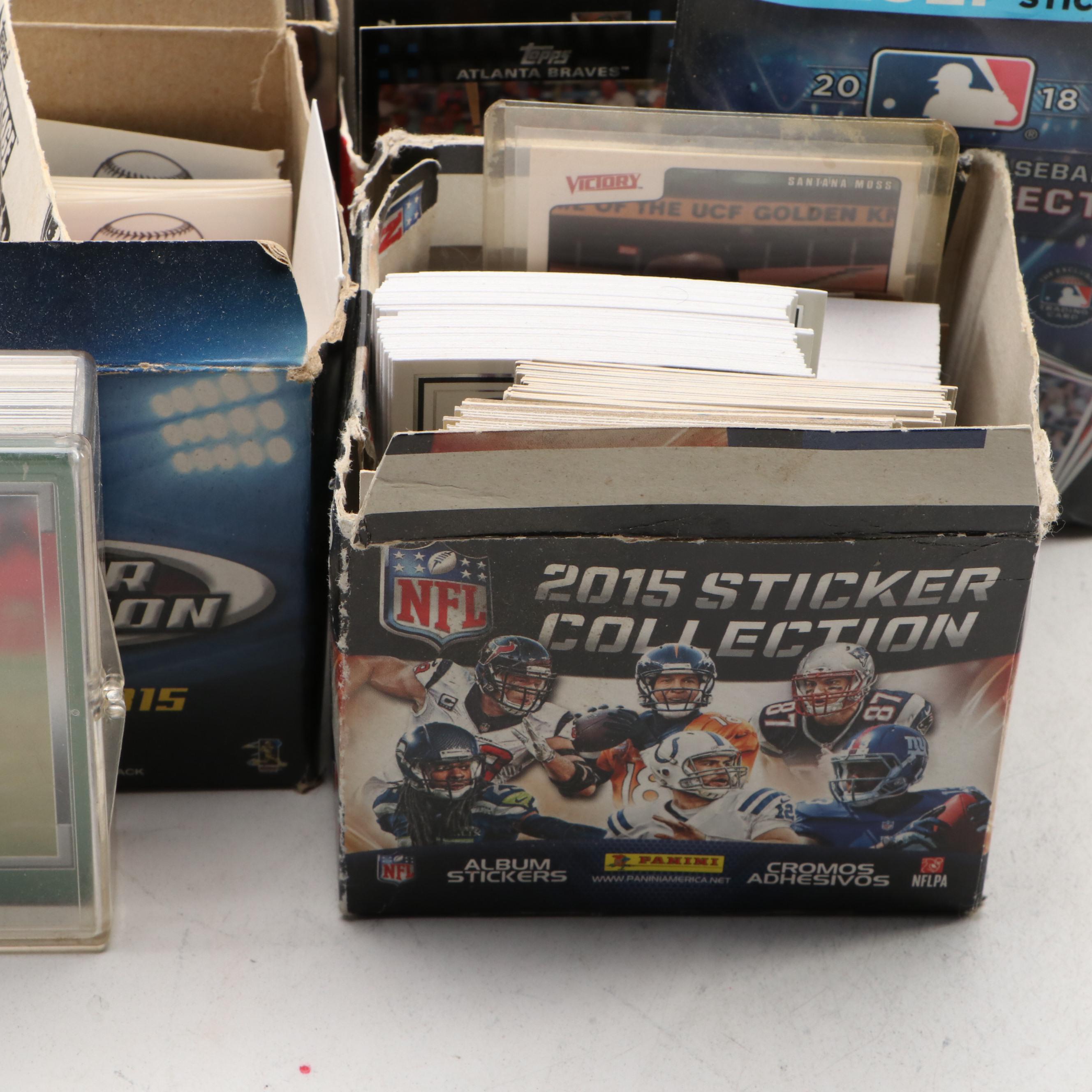 Bowman with Other Sports Cards Featuring Derek Jeter Relic and More