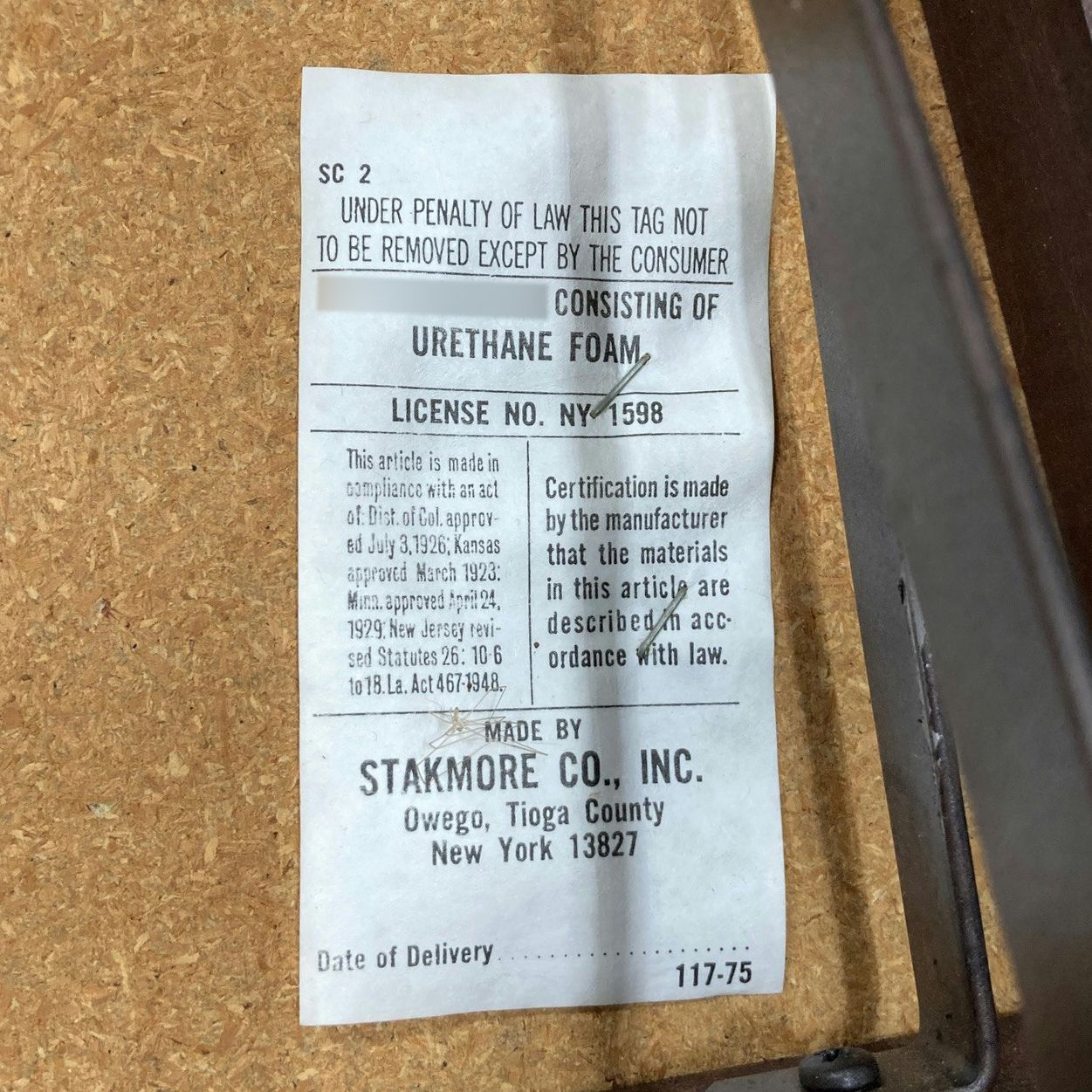 Stakmore Co. Folding Chairs and Table