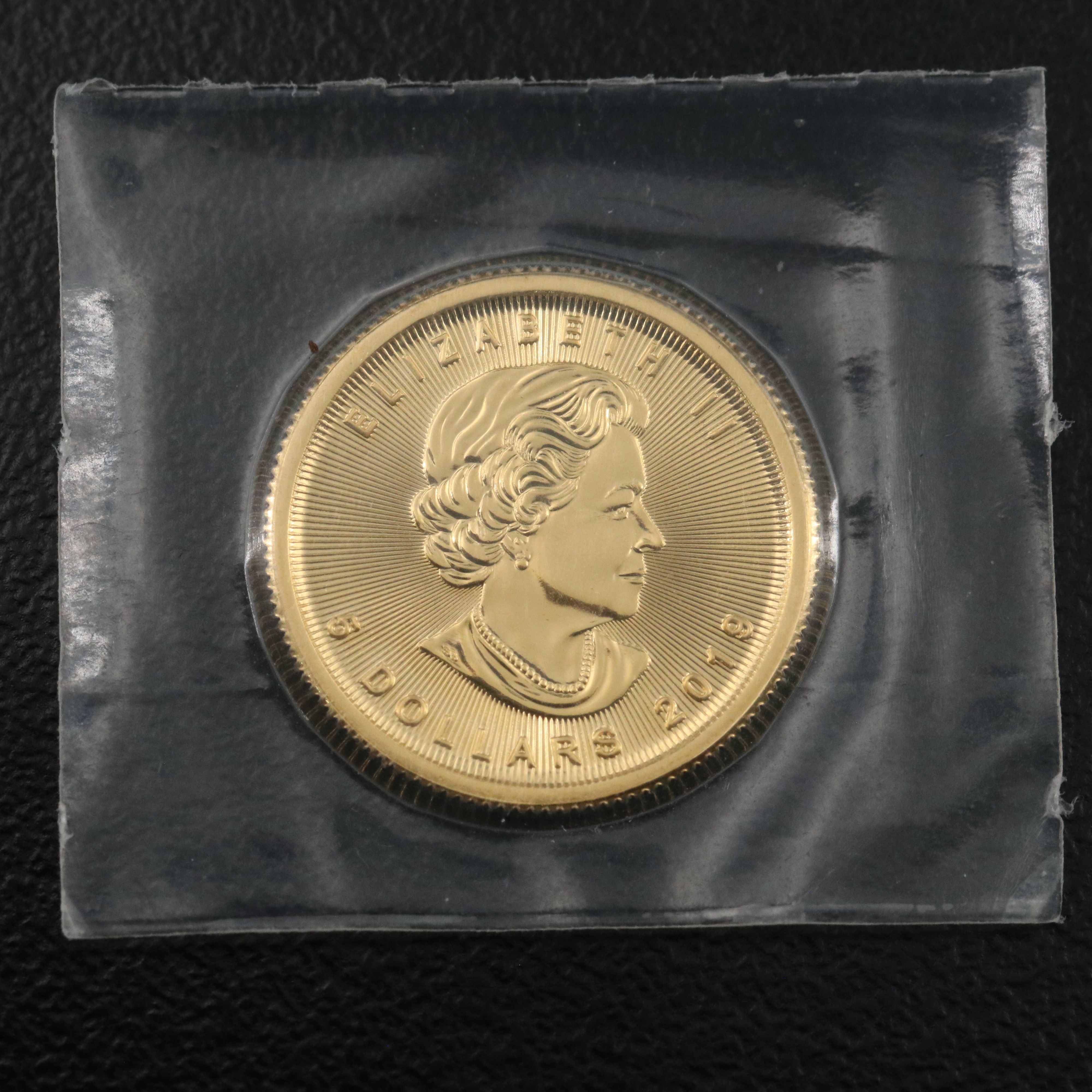 2019 Canada $5 Gold Maple Leaf Coin