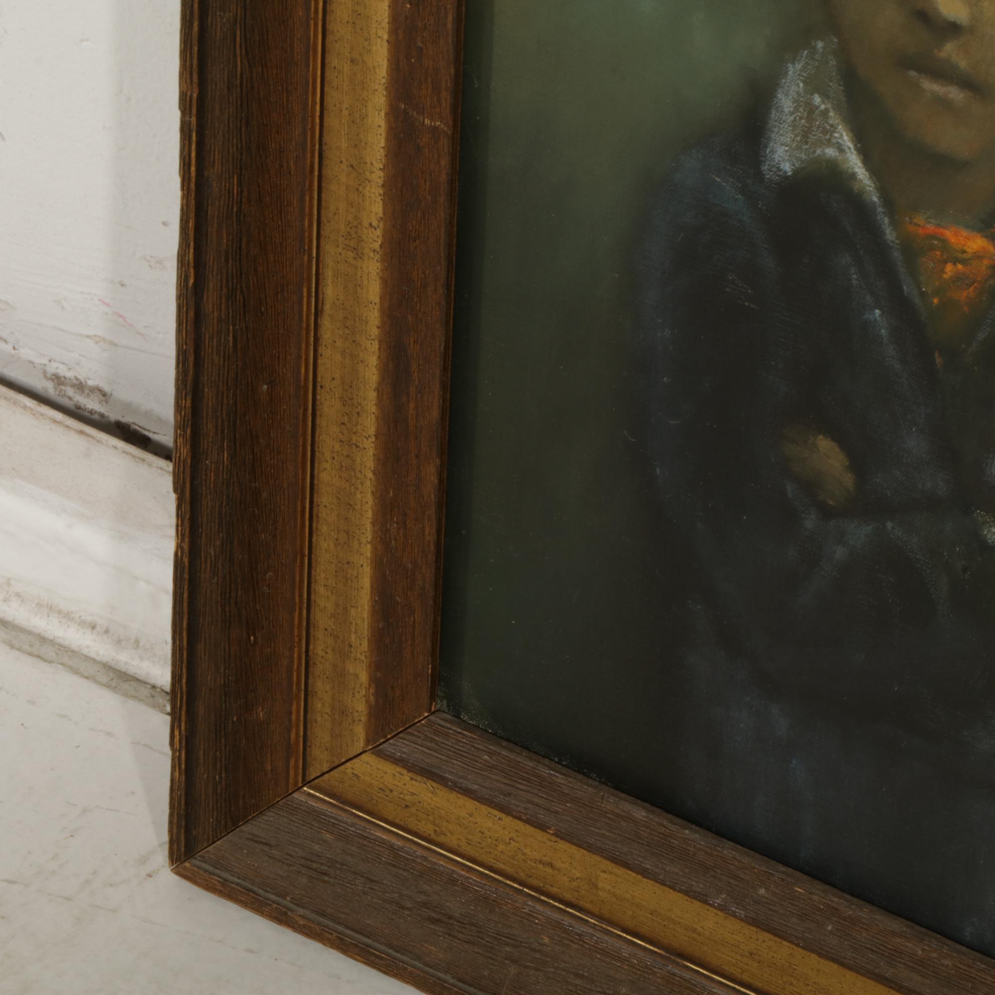 William Weintraub "Sailor" Oil Painting, Mid to Late 20th Century