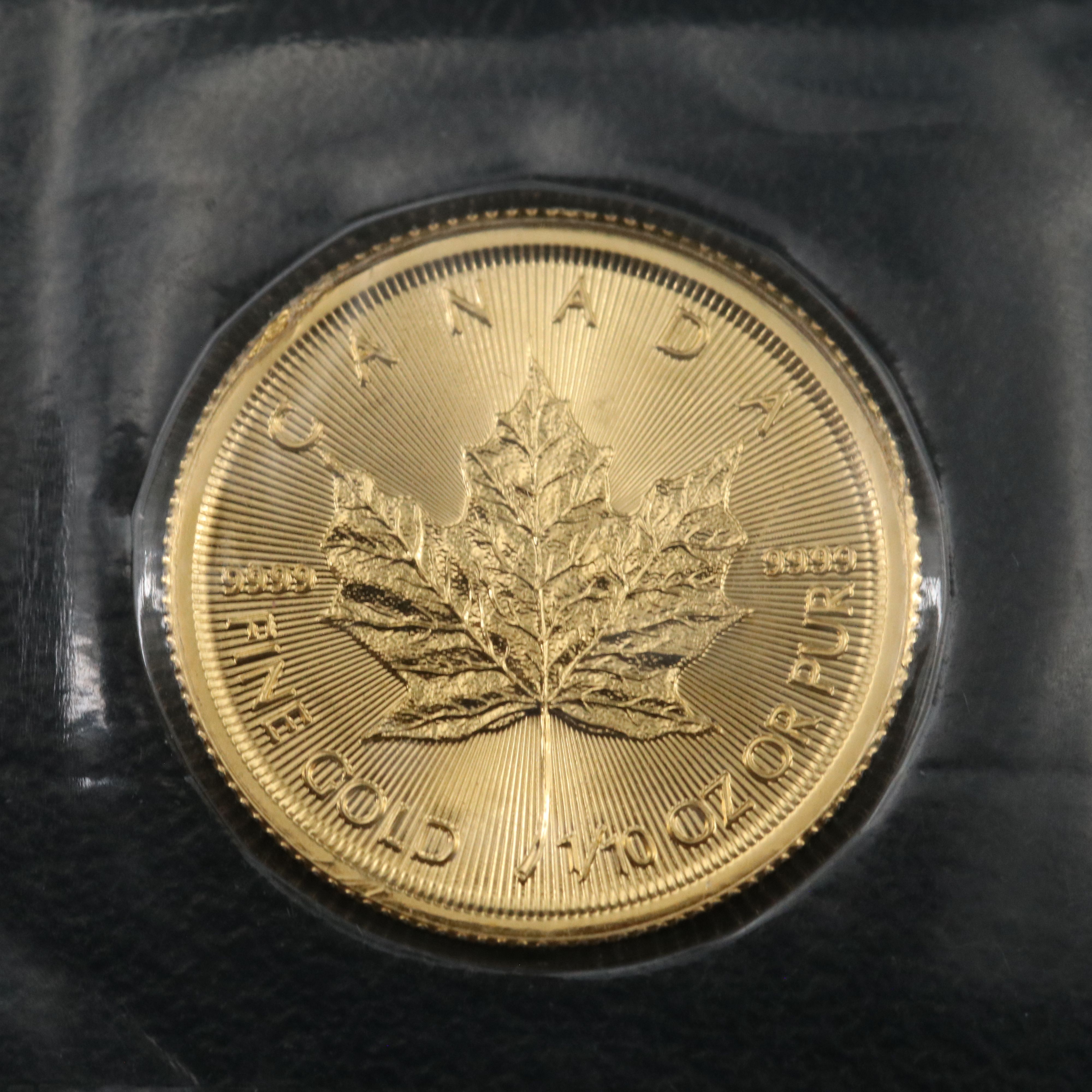 2019 Canada $5 Gold Maple Leaf Coin