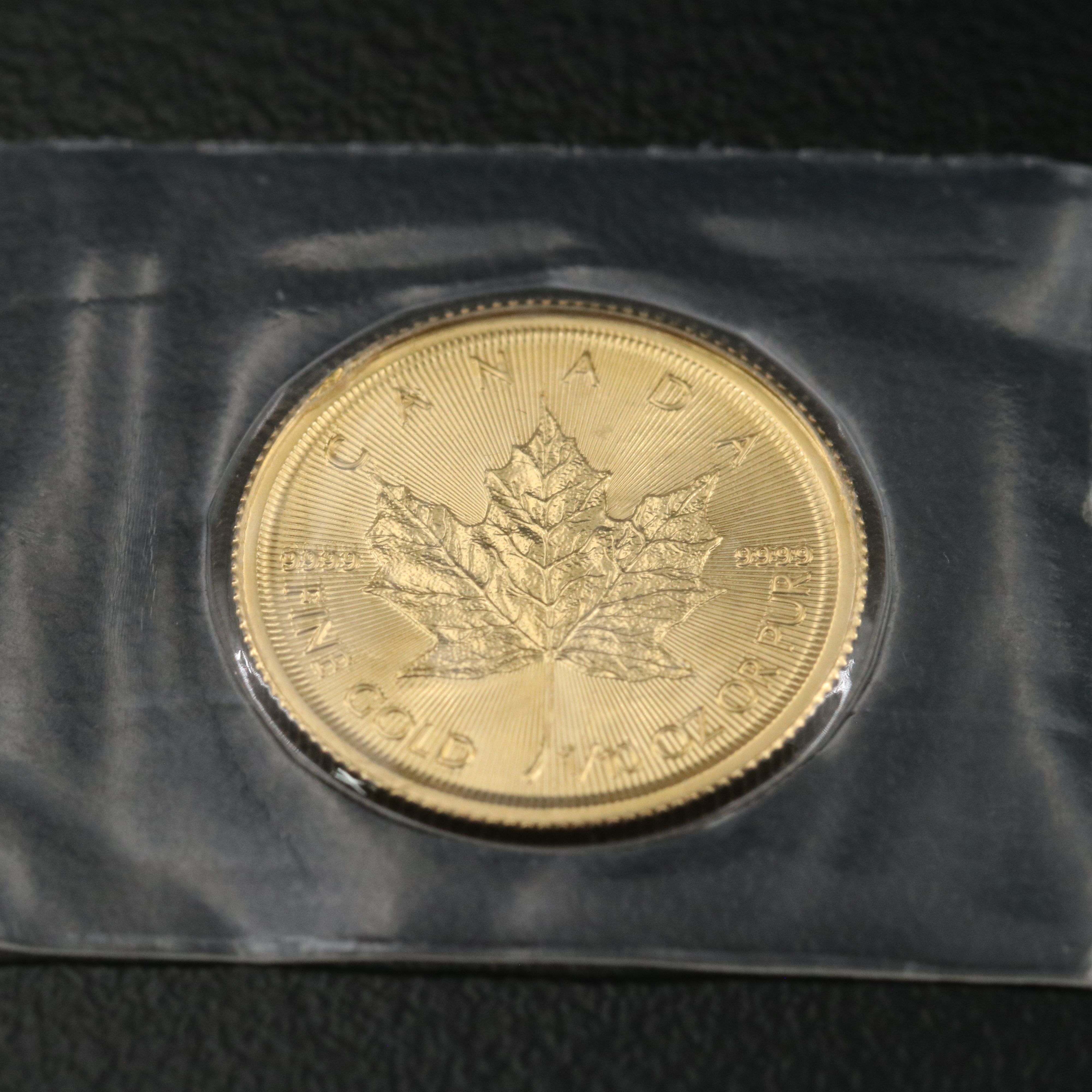 2019 Canada $5 Gold Maple Leaf Coin