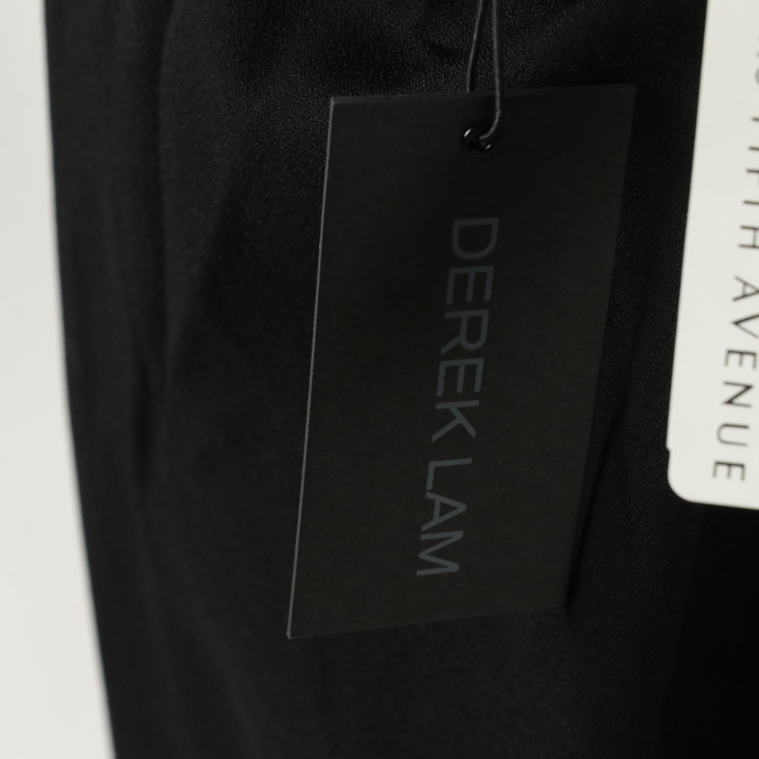 The Row and Derek Lam Knee-Length Skirts in Black Wool and Cotton Stretch Blends