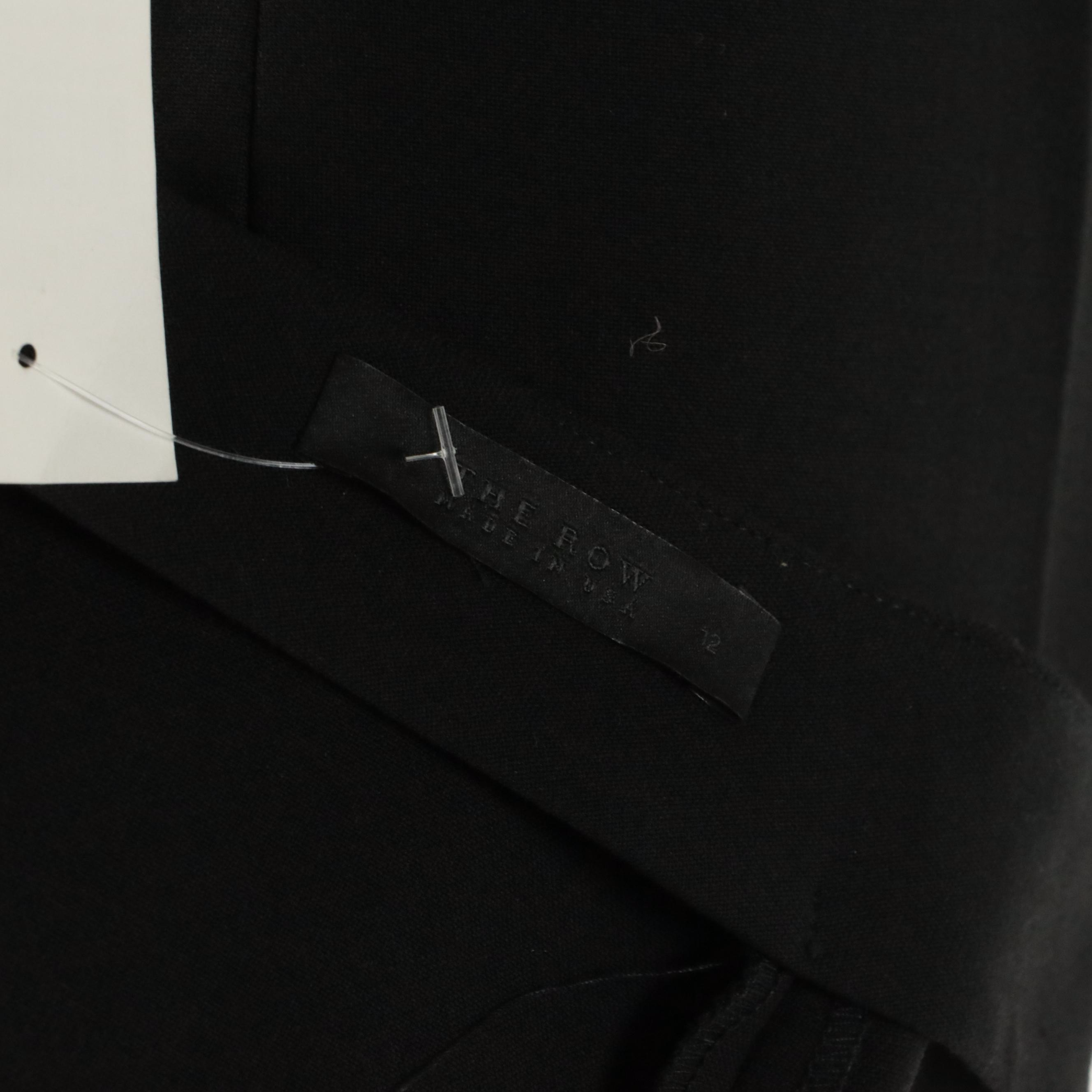 The Row and Derek Lam Knee-Length Skirts in Black Wool and Cotton Stretch Blends