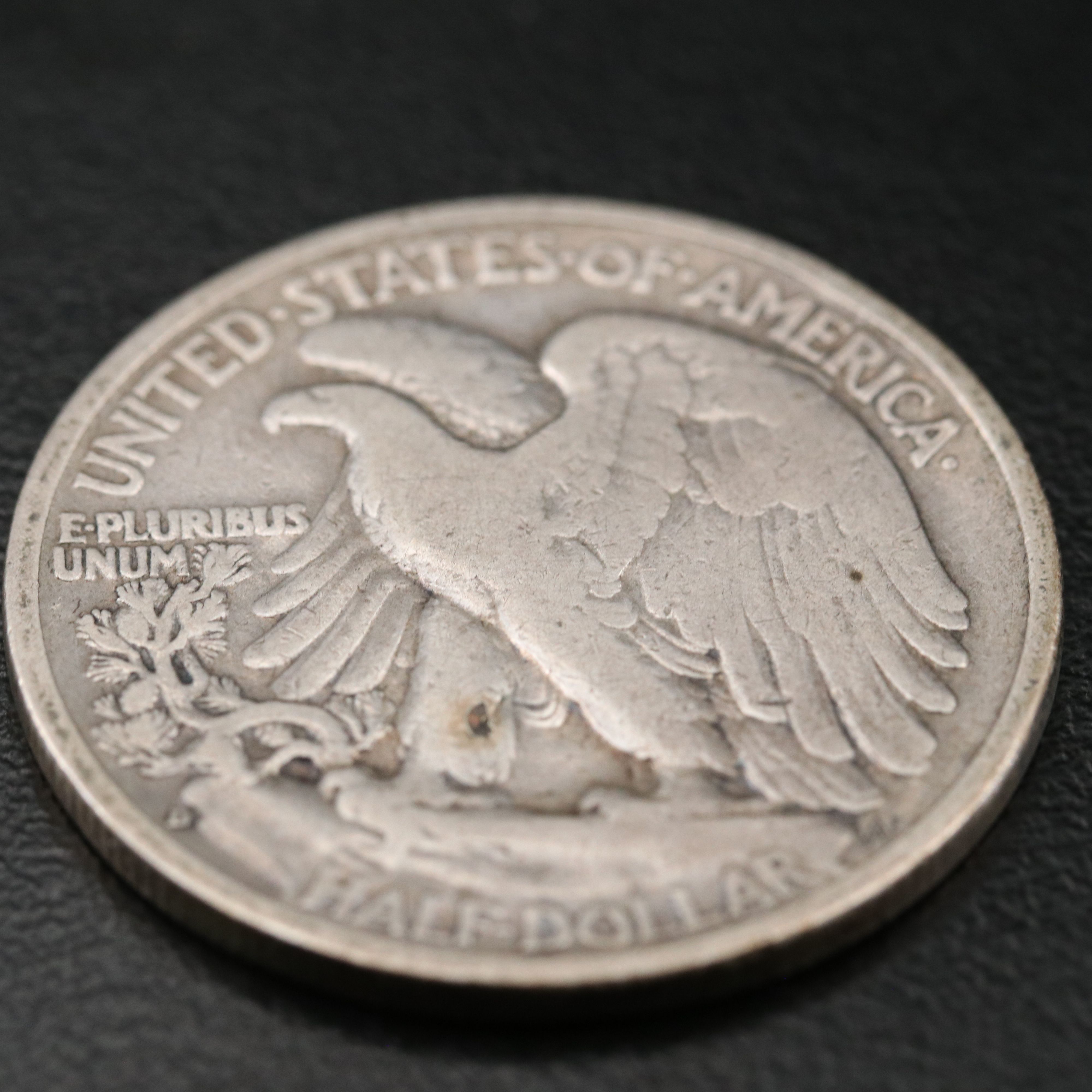 Key Date 1938-D Walking Liberty Silver Half Dollar