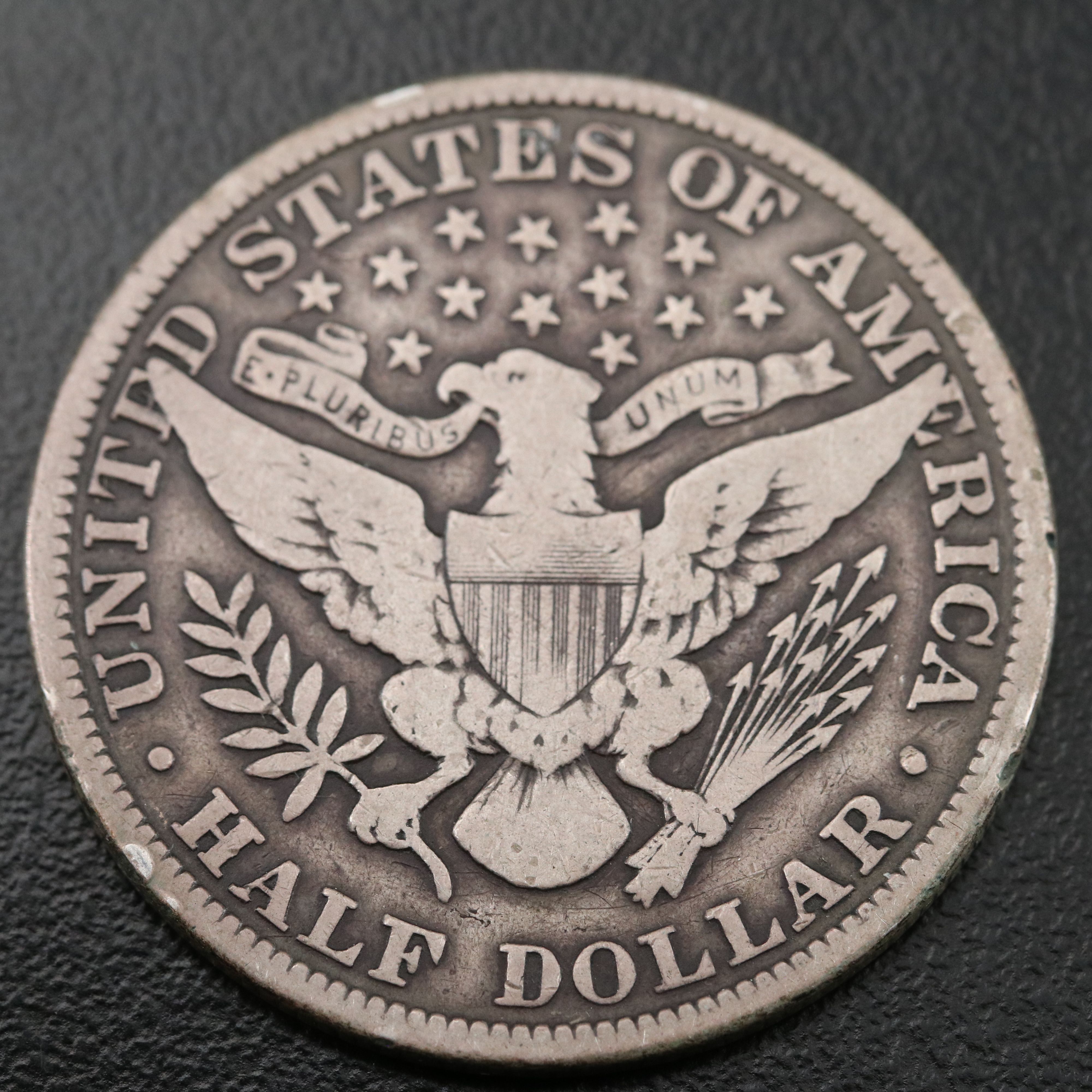 Key Date 1913 Barber Silver Half Dollar