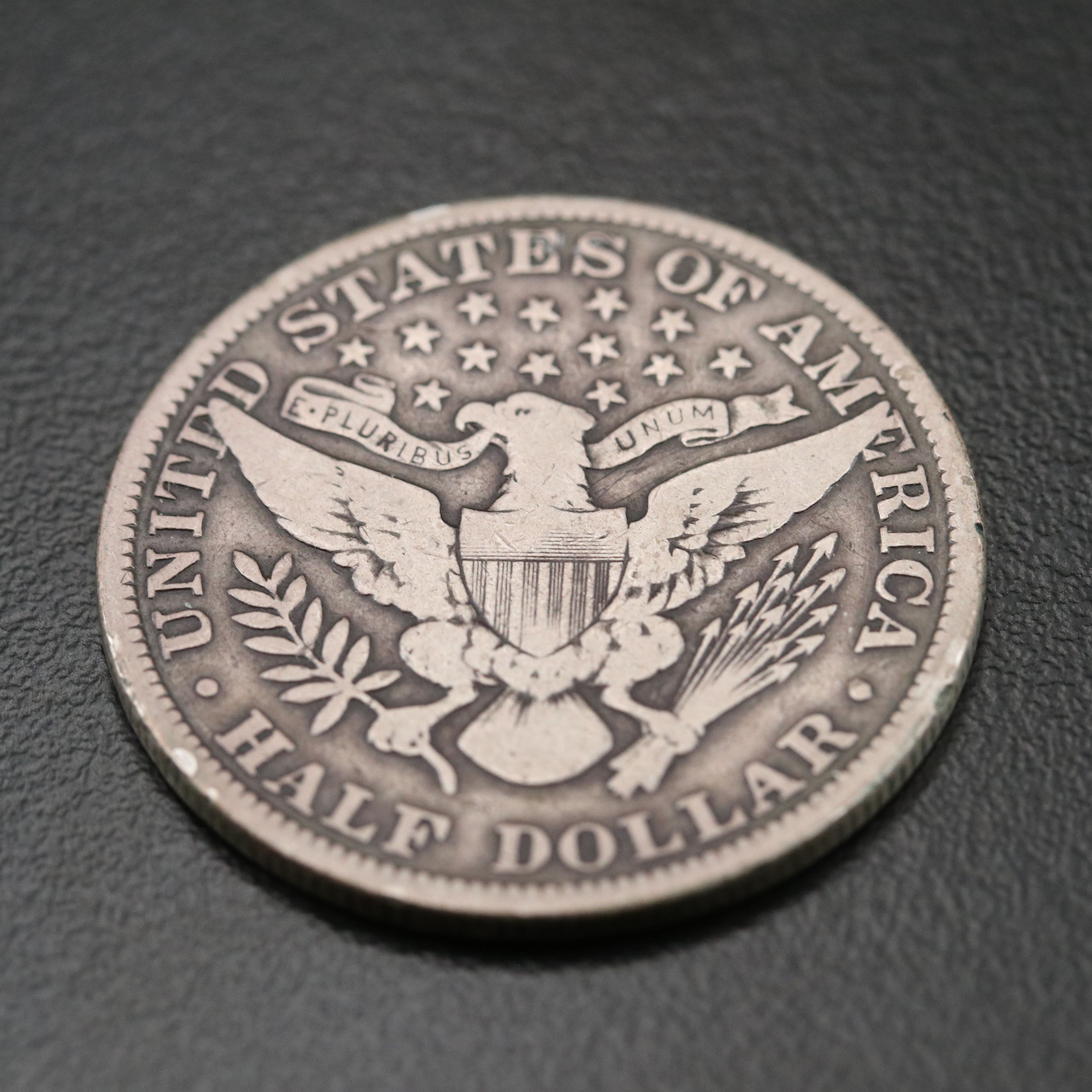 Key Date 1913 Barber Silver Half Dollar