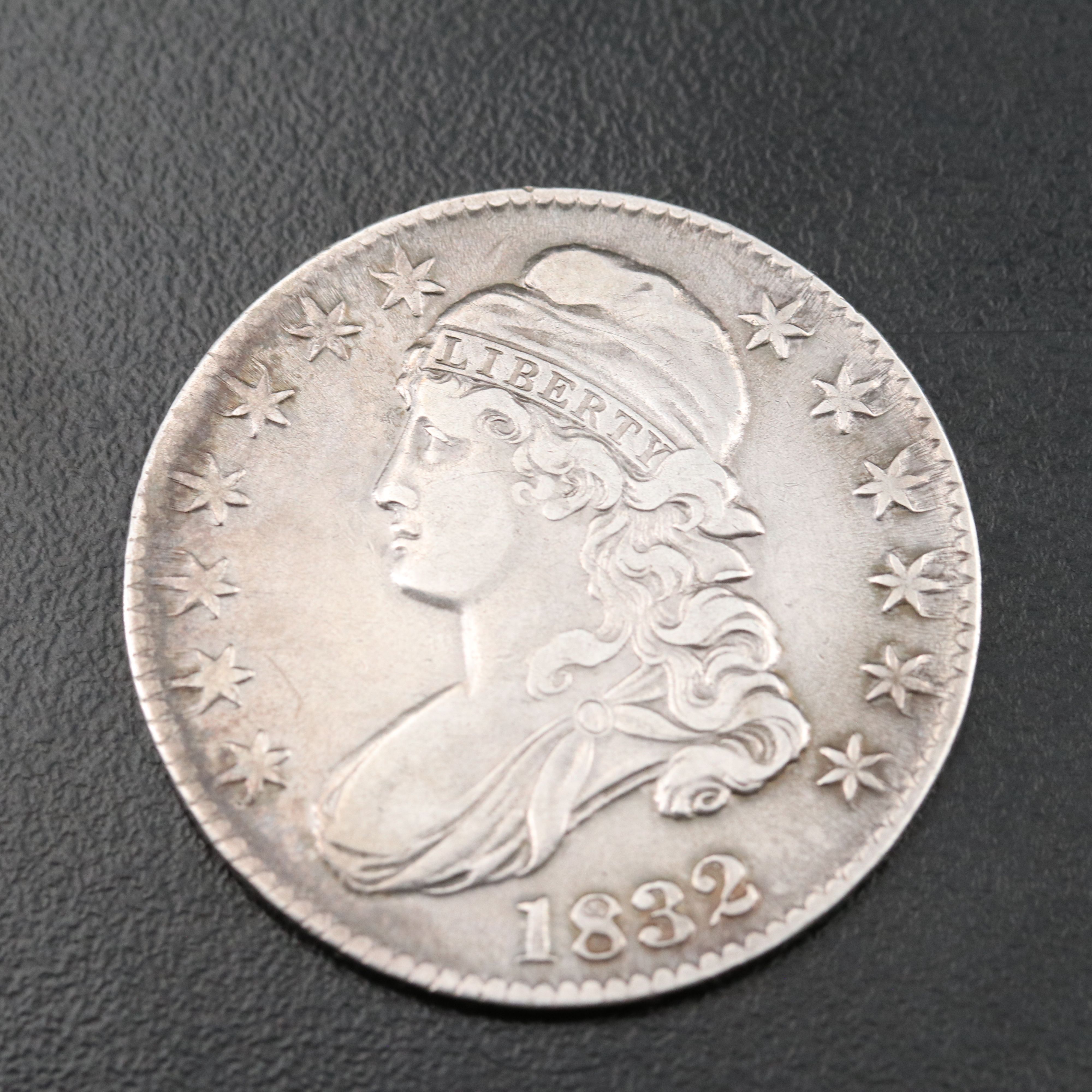 1832 Capped Bust Silver Half Dollar