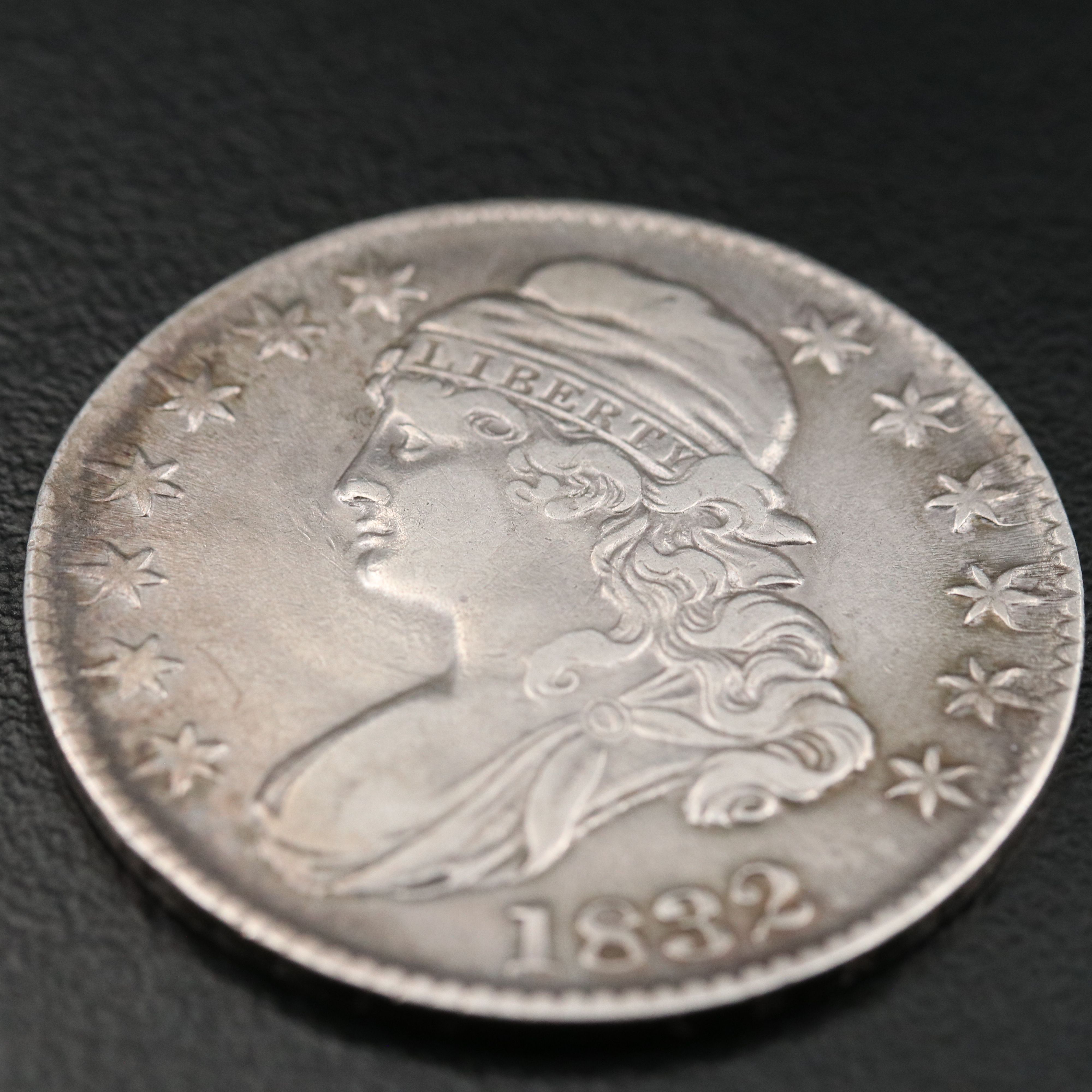 1832 Capped Bust Silver Half Dollar