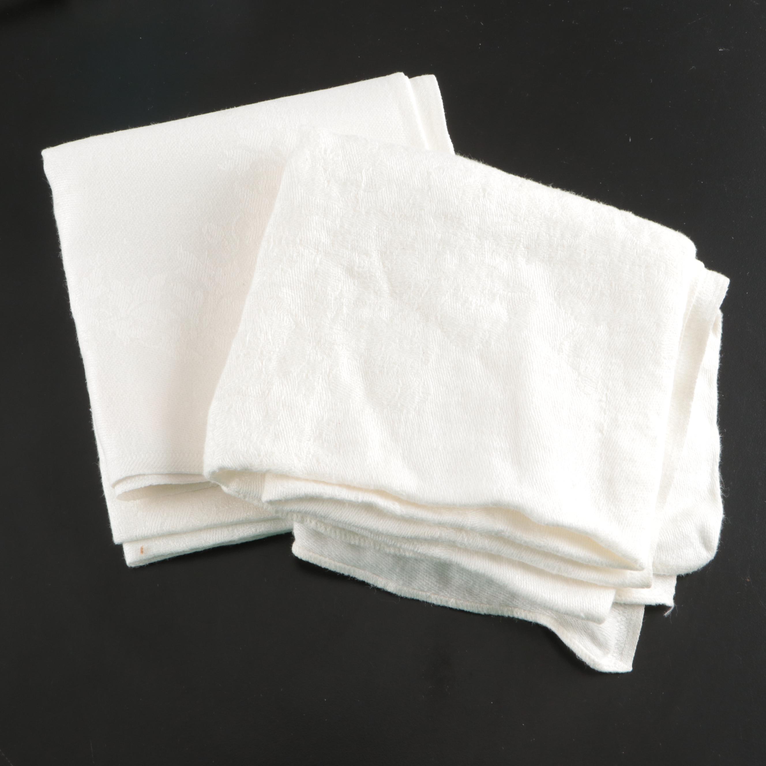 Waterworks Brass Towel Ring, Milk Glass Candle Holders, and More Bathroom Décor