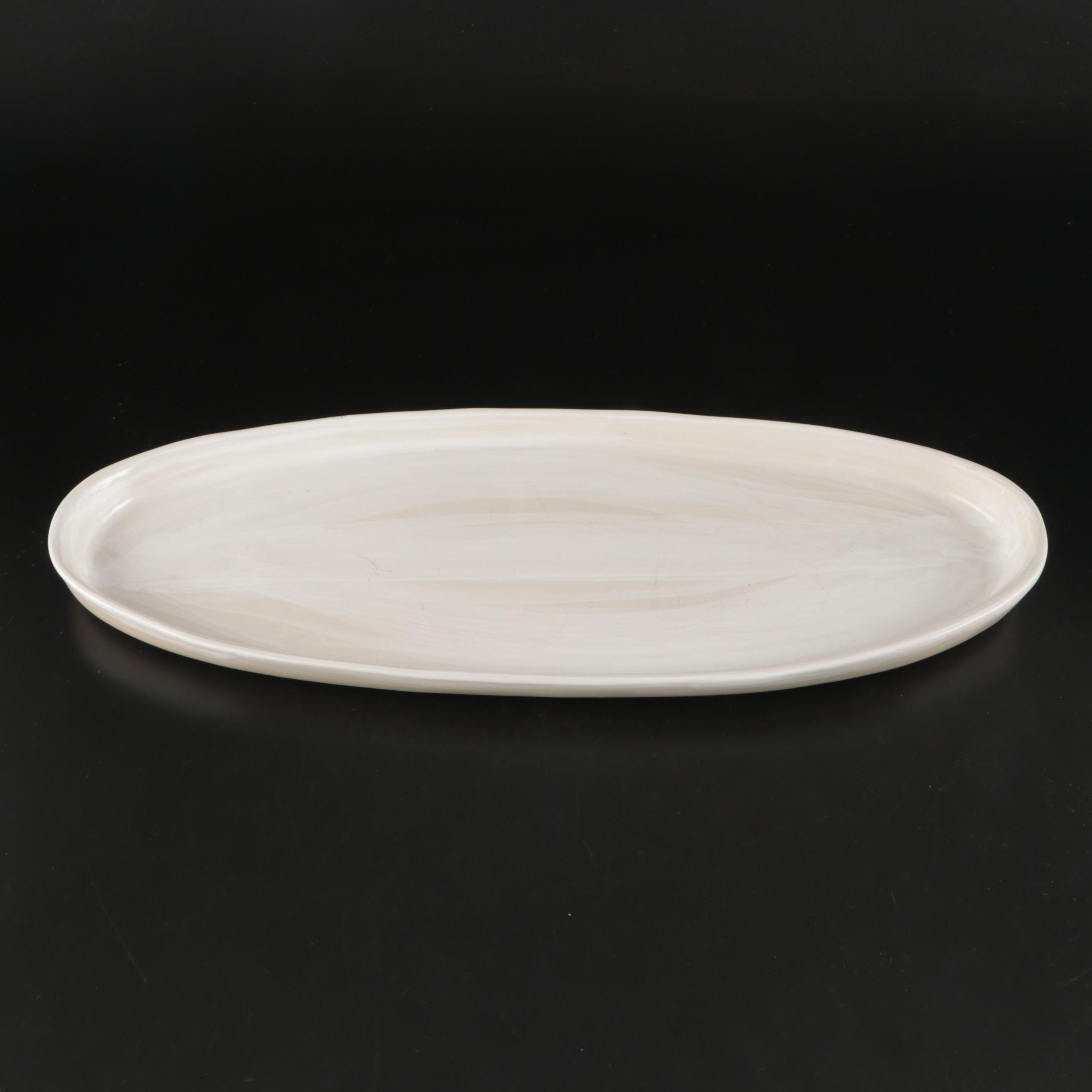 Waterworks Brass Towel Ring, Milk Glass Candle Holders, and More Bathroom Décor