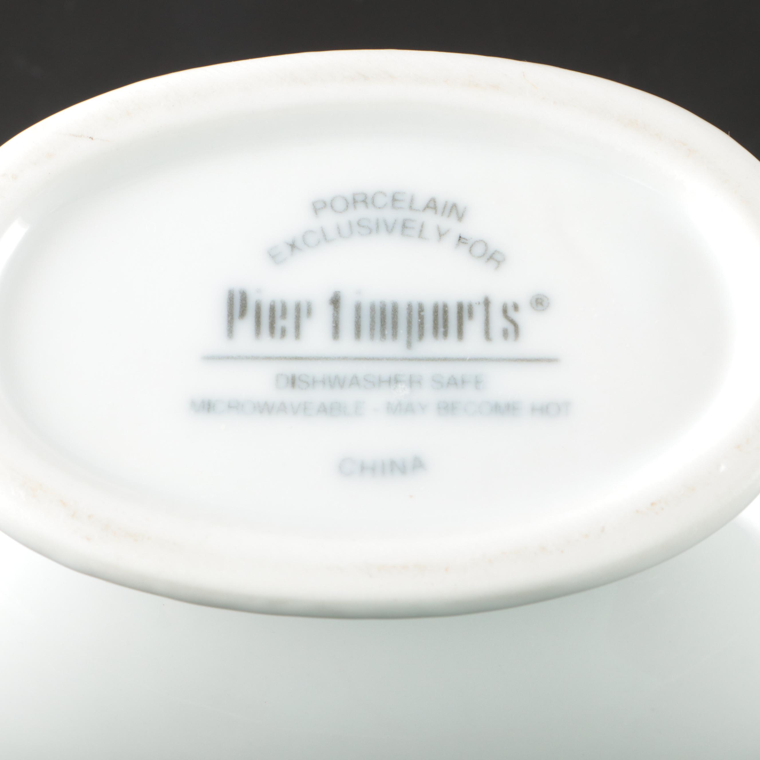 Waterworks Brass Towel Ring, Milk Glass Candle Holders, and More Bathroom Décor