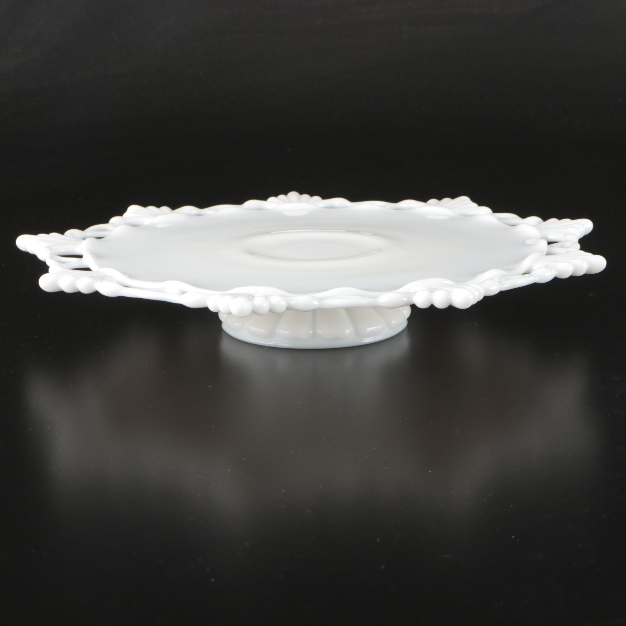 Waterworks Brass Towel Ring, Milk Glass Candle Holders, and More Bathroom Décor