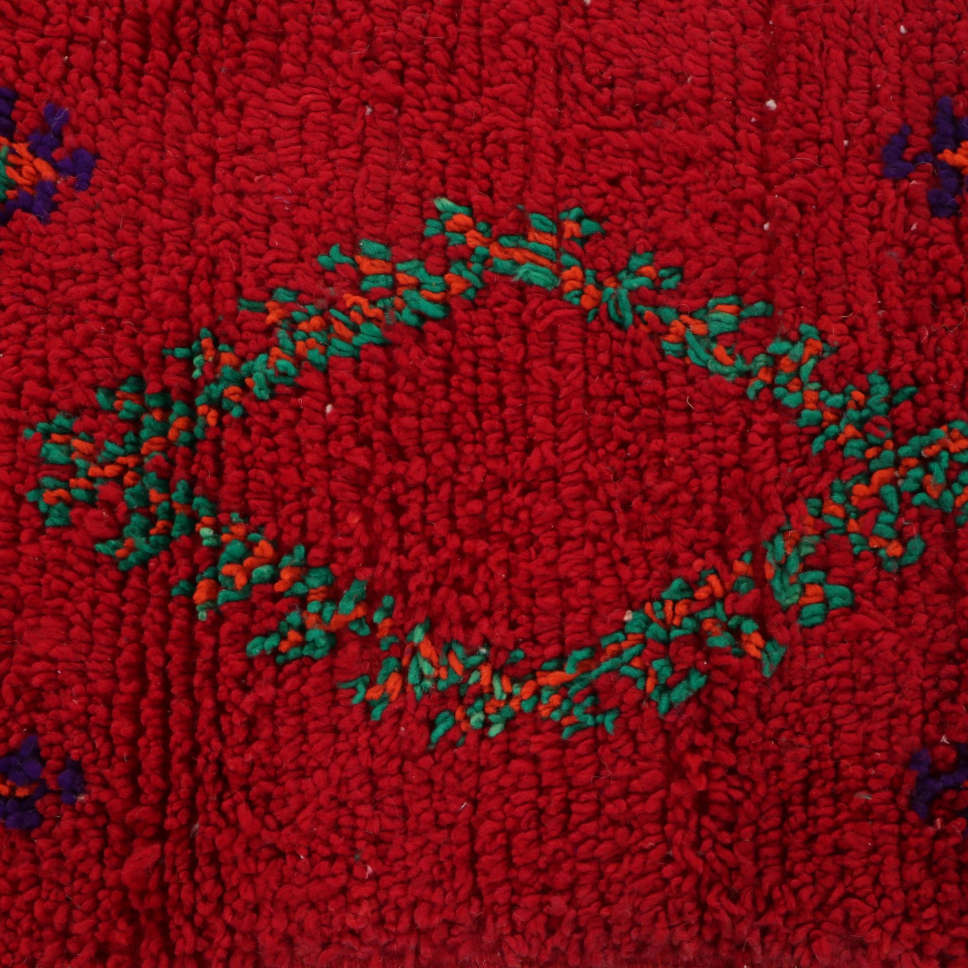 Three Hand-Knotted Moroccan Berber Accent Rugs