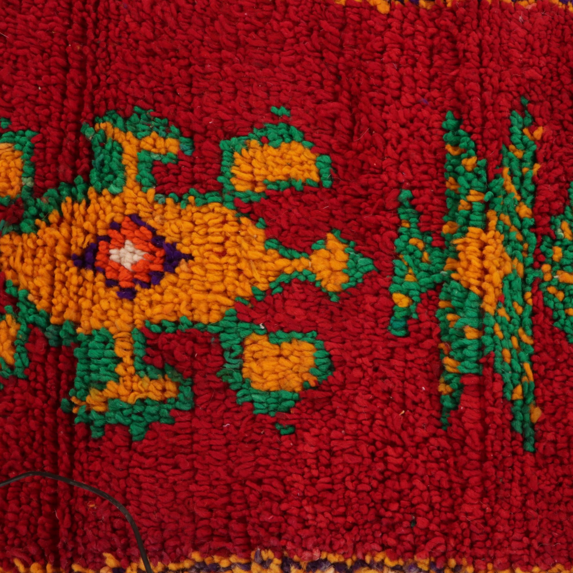 Three Hand-Knotted Moroccan Berber Accent Rugs