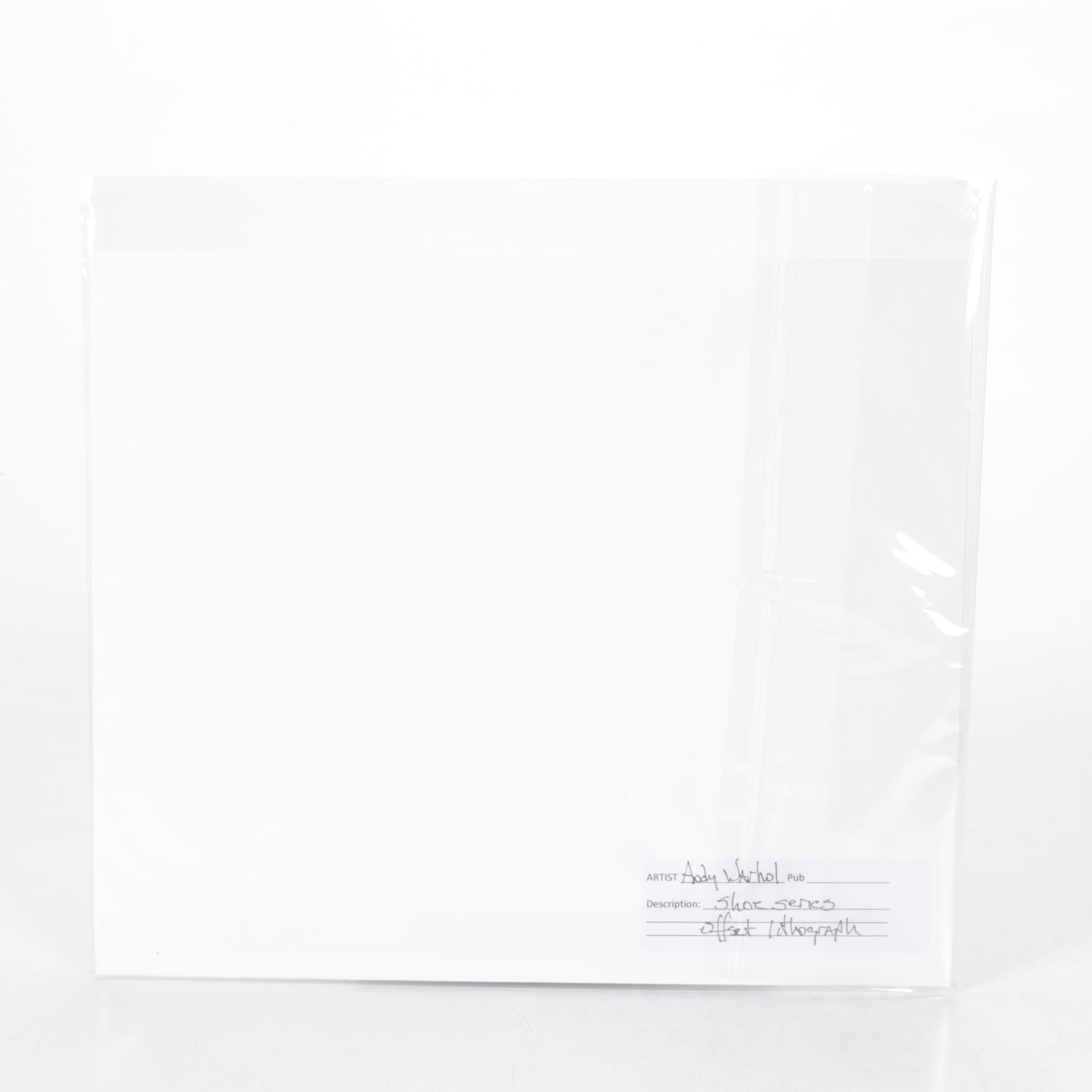 Offset Lithograph after Andy Warhol "In Her Sweet Little Alice Blue Shoes"