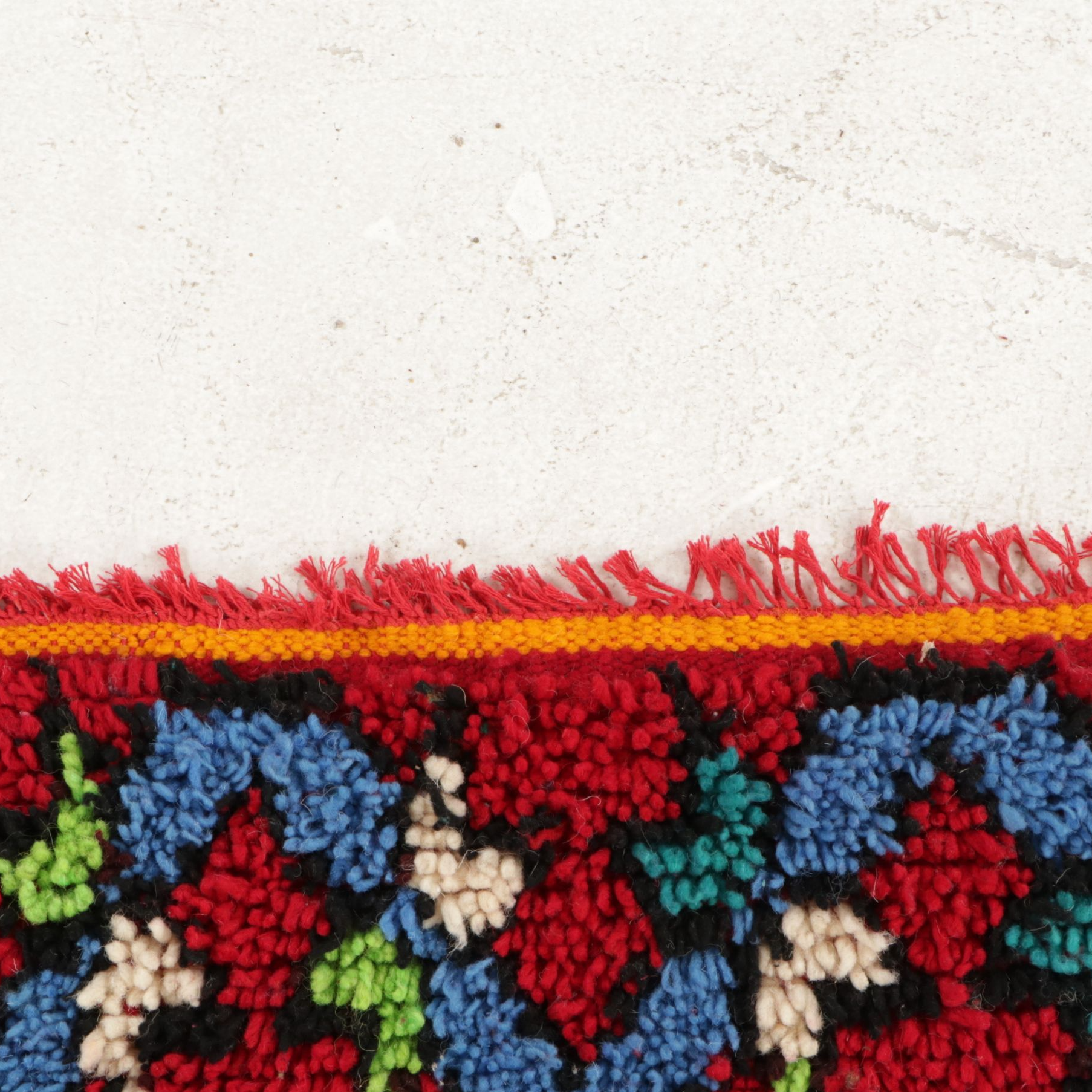 Three Hand-Knotted Moroccan Berber Accent Rugs