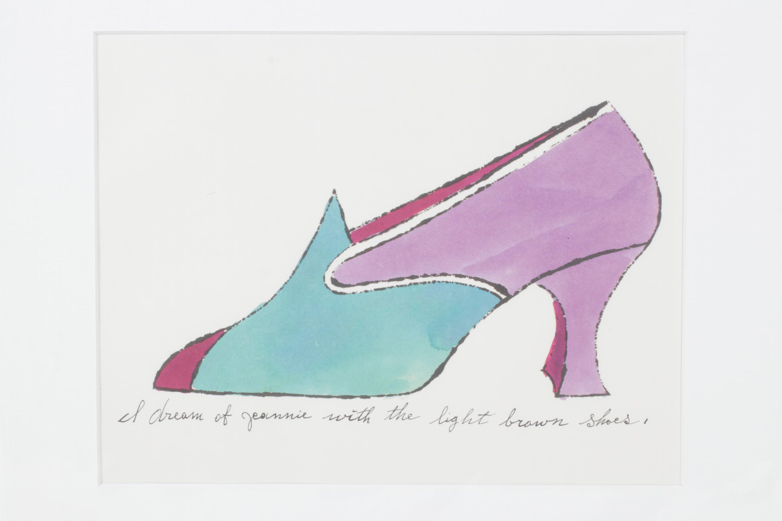 Offset Lithograph after Andy Warhol "I Dream of Jeannie..."