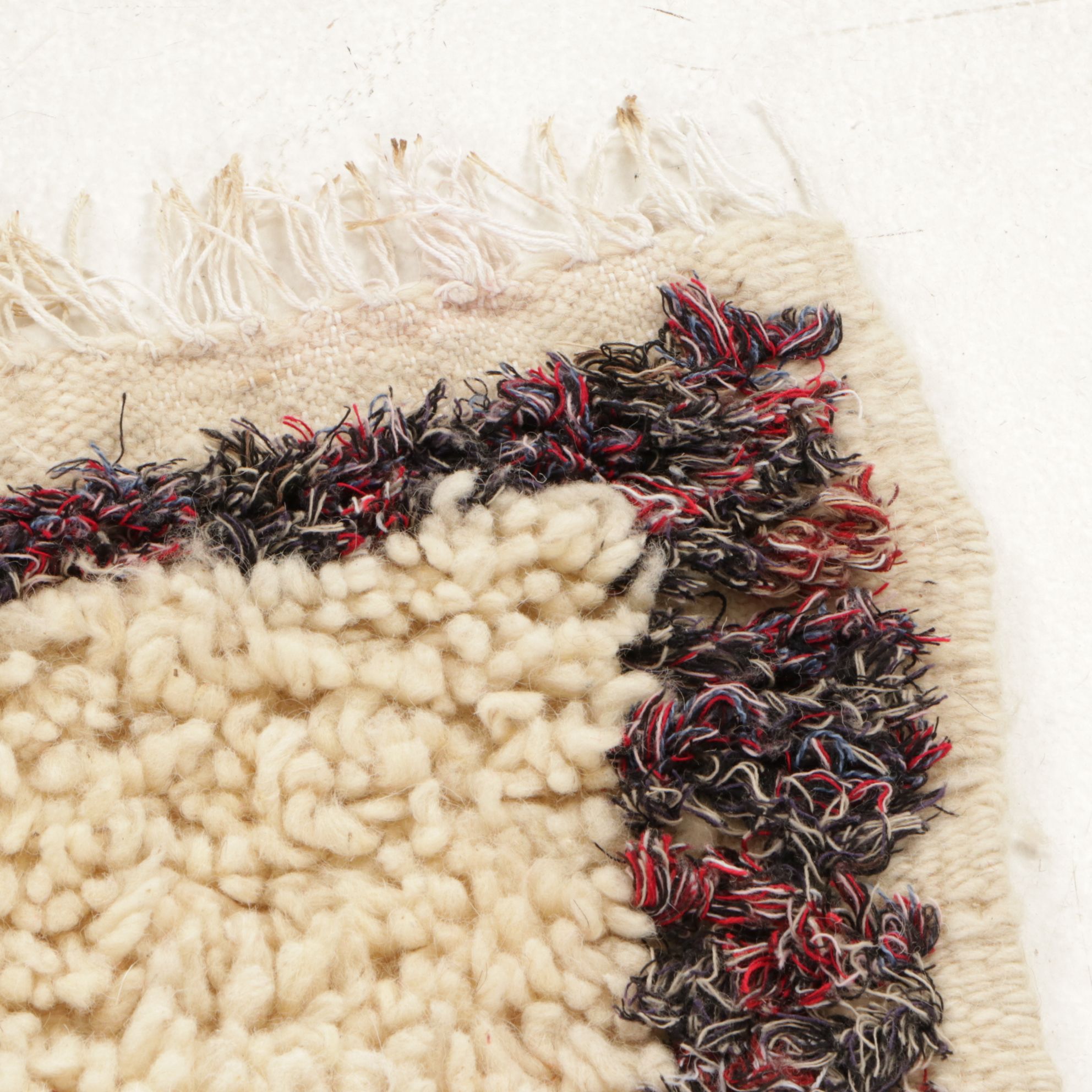 Four Hand-Knotted Moroccan Berber Accent Rugs