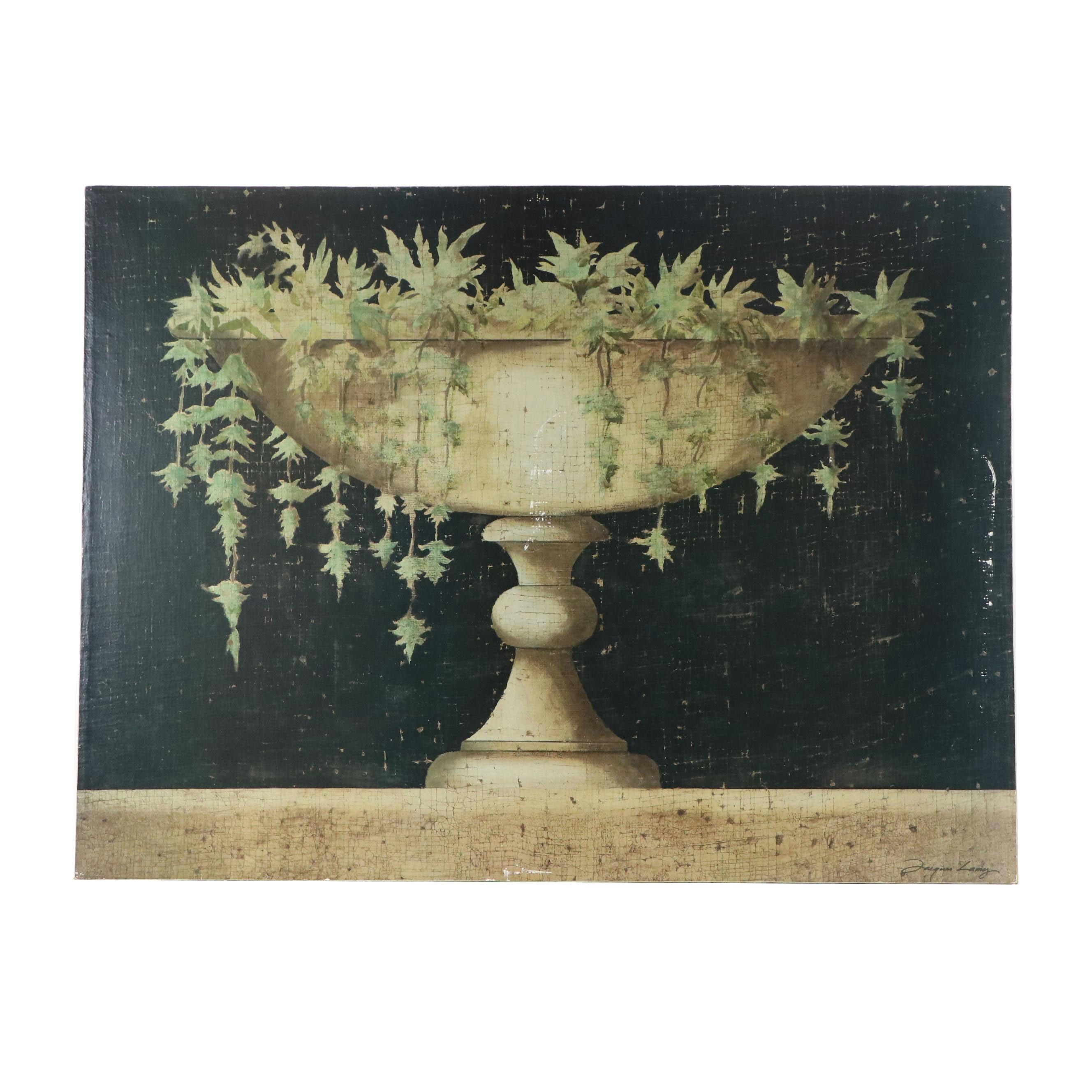 Offset Lithograph After Jacques Lamy "Athena"